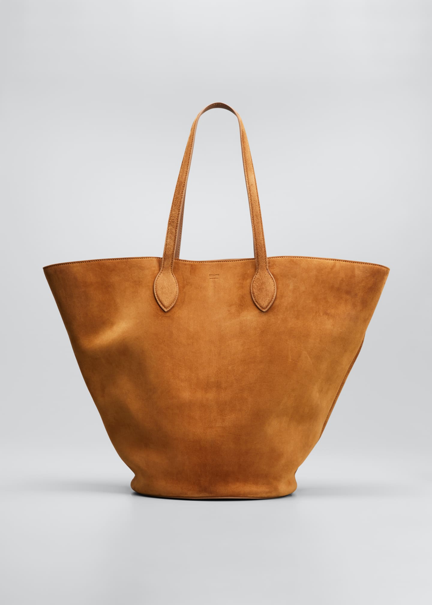 Khaite Osa Medium Calf Suede Shopper Tote Bag Image 1 of 5