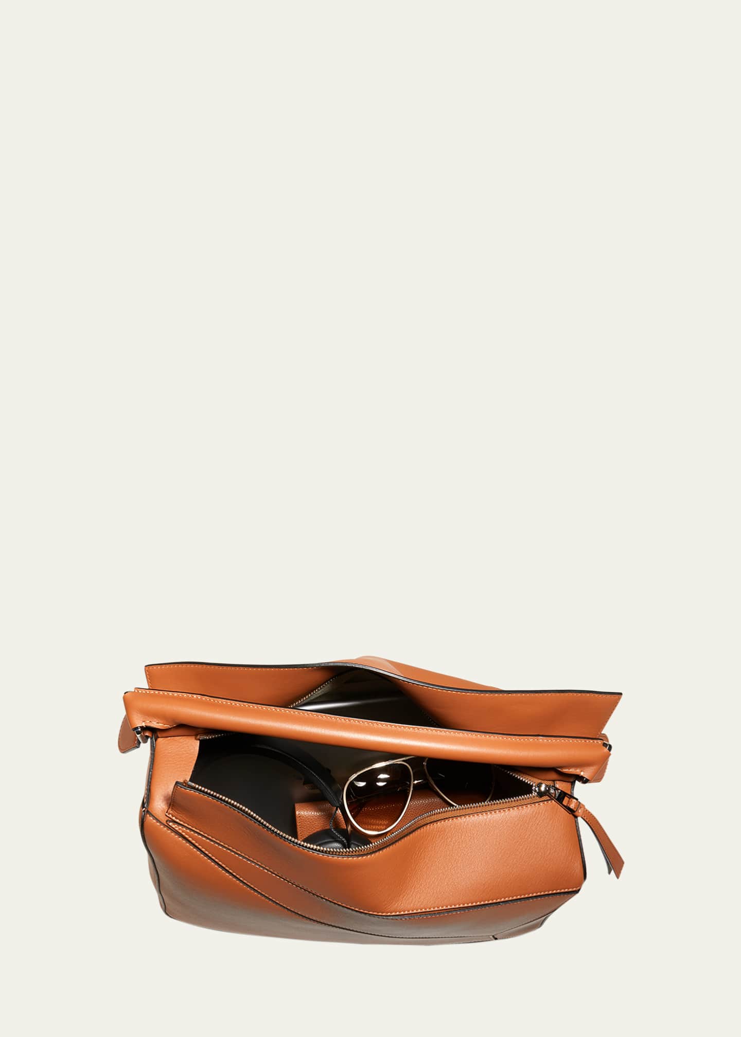 Loewe puzzle leather shoulder bag sale