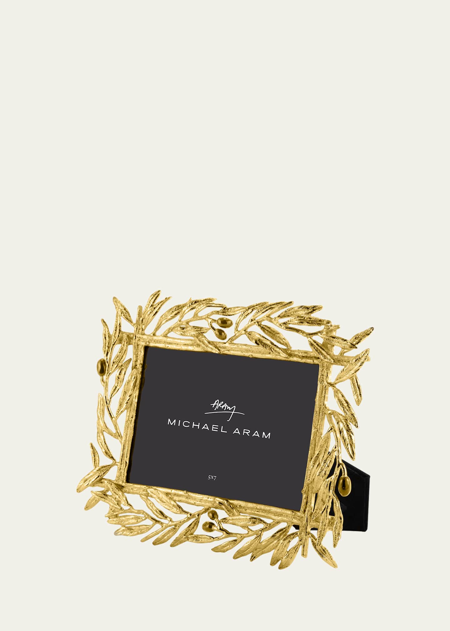Michael Aram Olive Branch Picture Frame - 5" x 7" Image 2 of 4