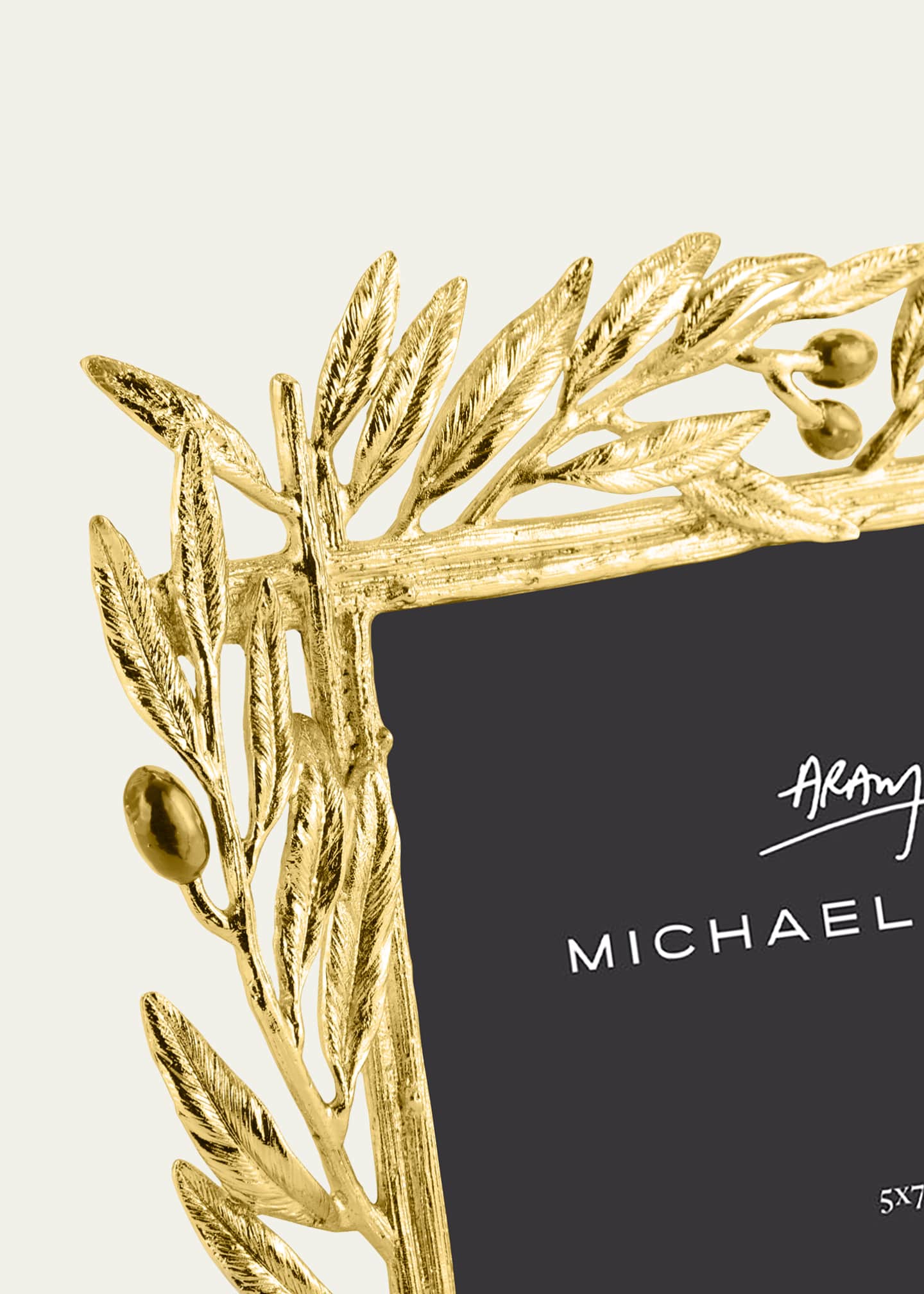 Michael Aram Olive Branch Picture Frame - 5" x 7" Image 4 of 4