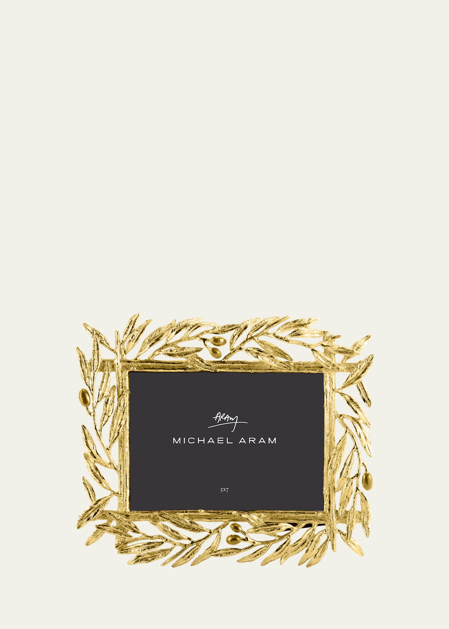 Michael Aram Olive Branch Picture Frame - 5" x 7" Image 1 of 4