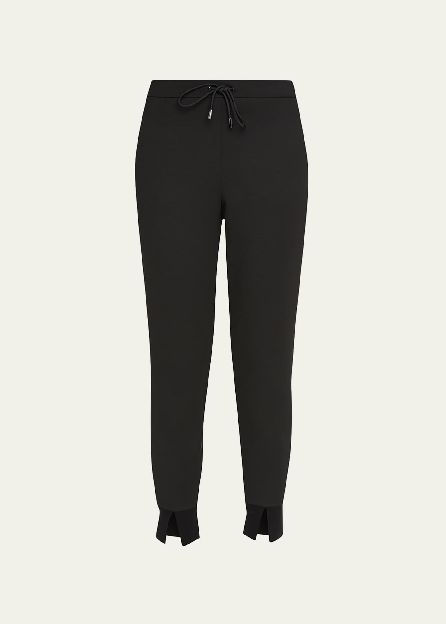 Theory Slouchy Double Knit Jogger Pants