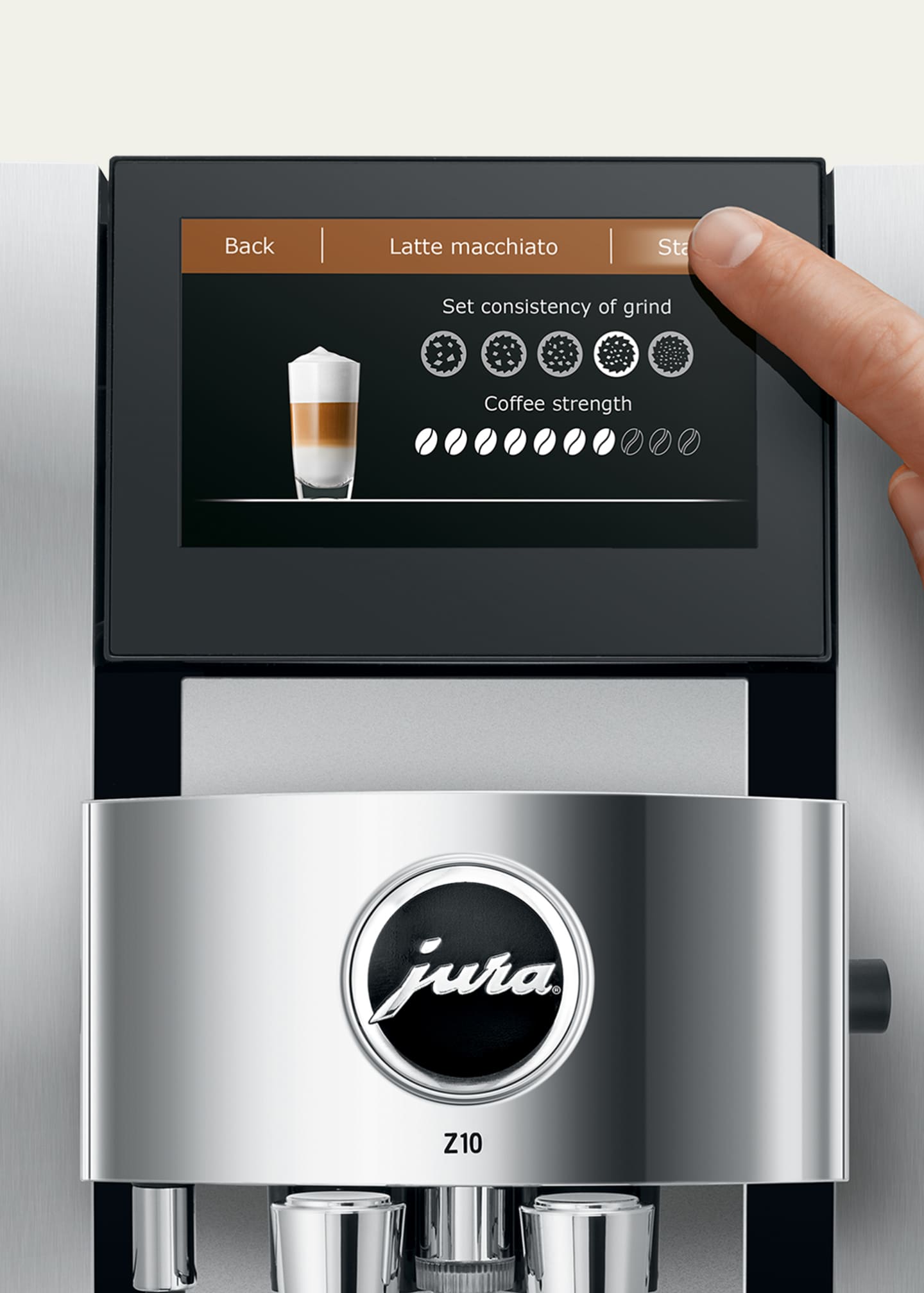 JURA Z10 Premium Fully Automatic Hot & Cold Brew Coffee Machine