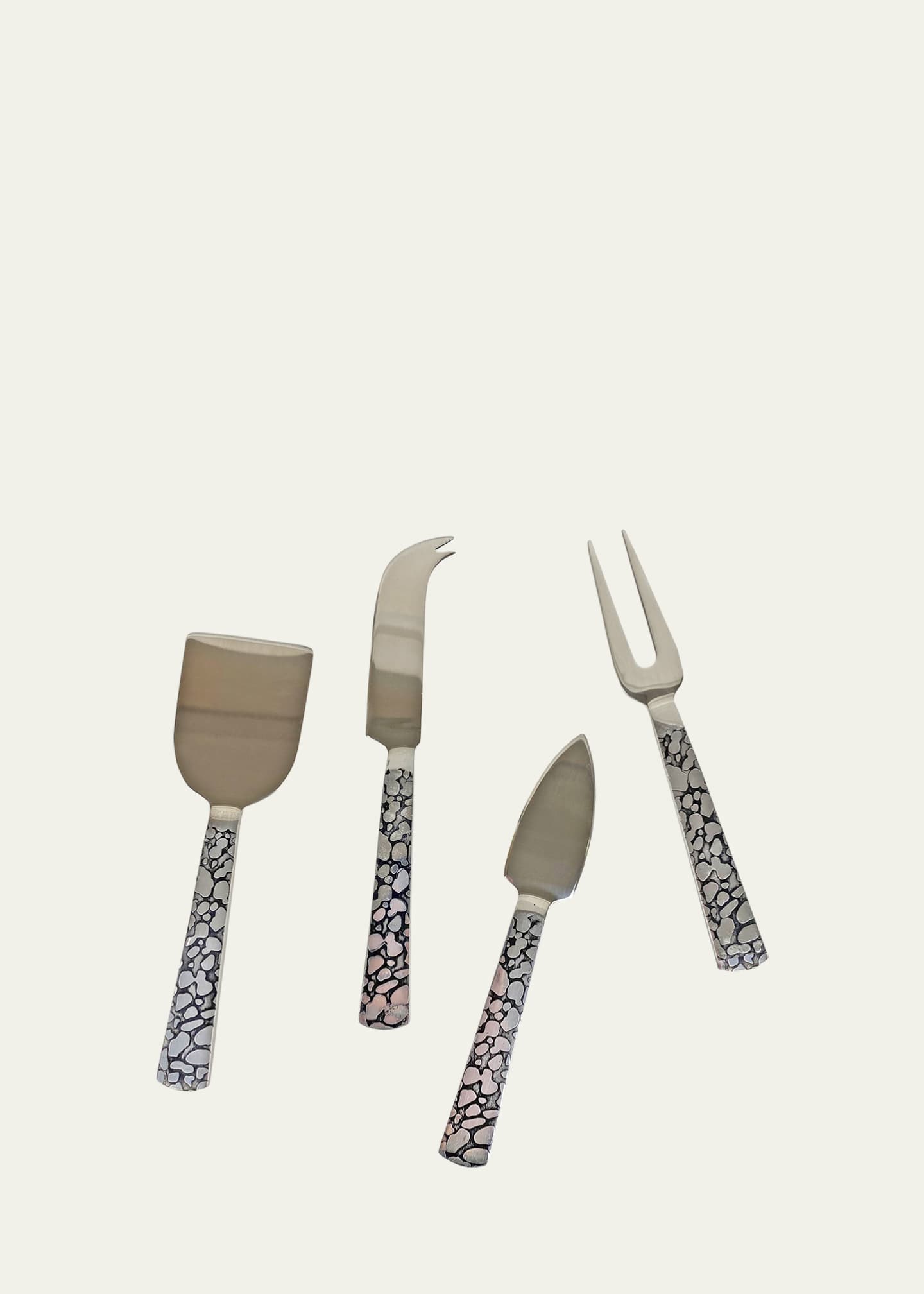 Michael Wainwright Panthera Platinum Cheese Set