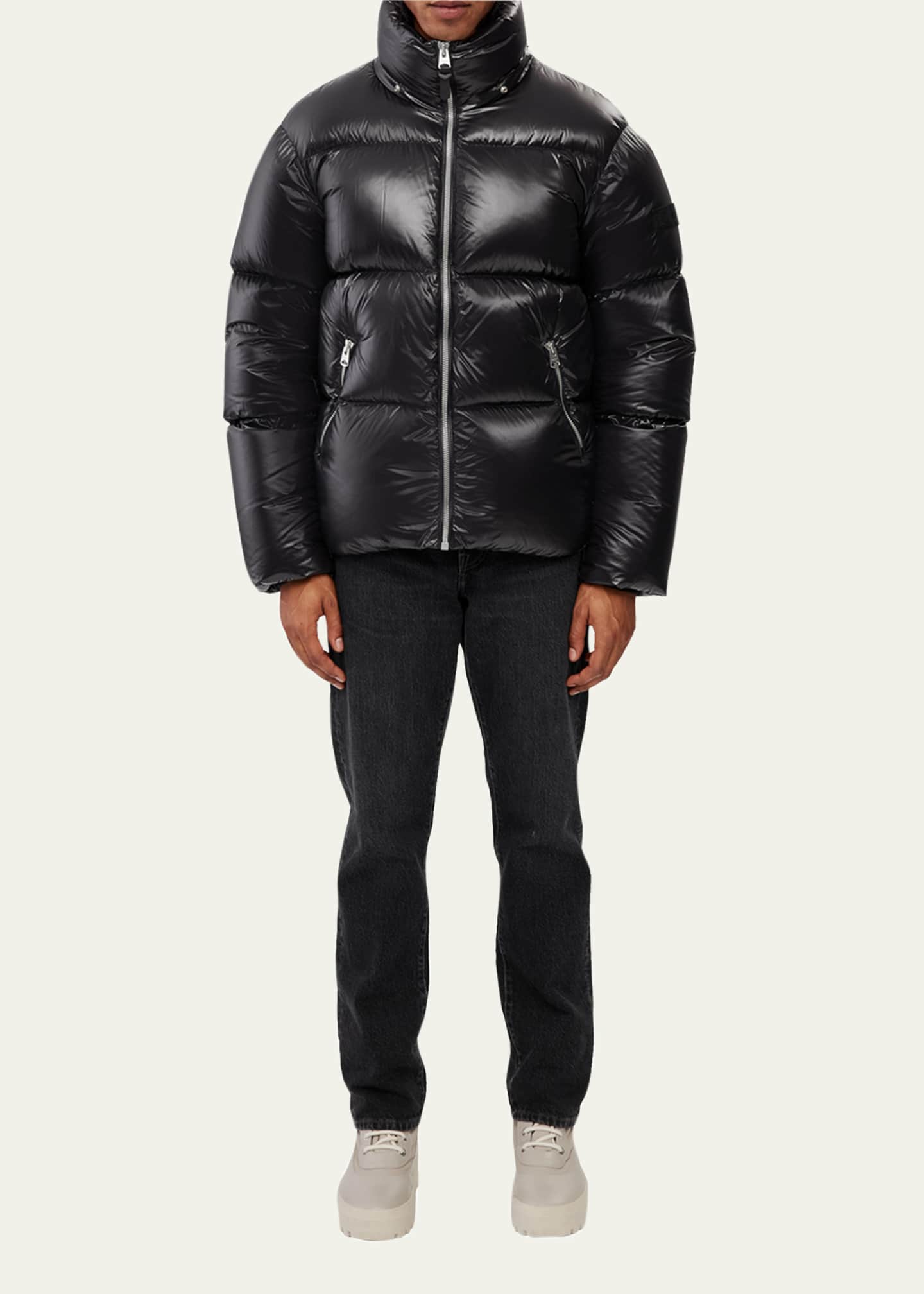 Mackage Men's Kent Short Hooded Puffer Coat Image 2 of 5