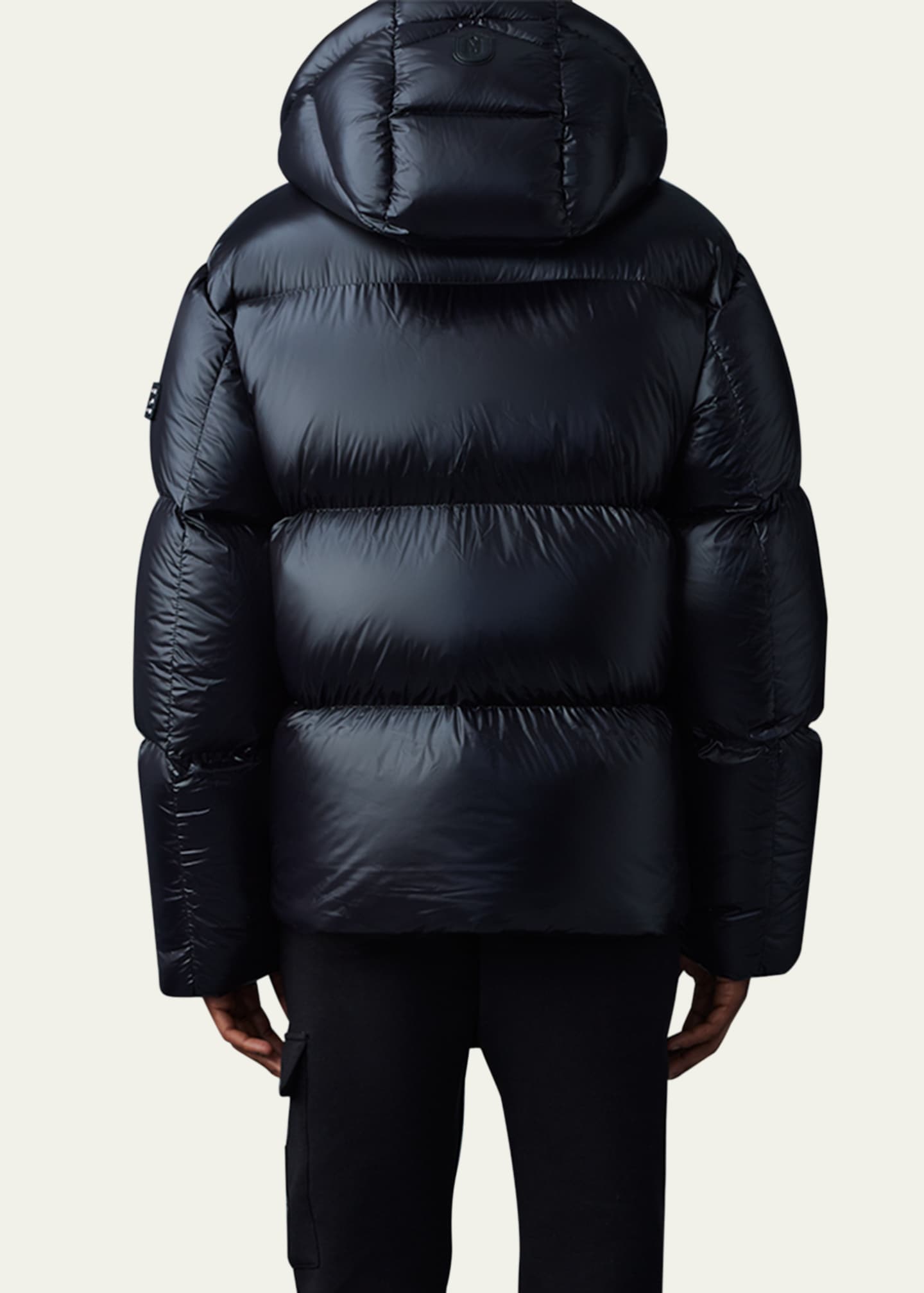 Mackage Men's Kent Short Hooded Puffer Coat Image 3 of 5