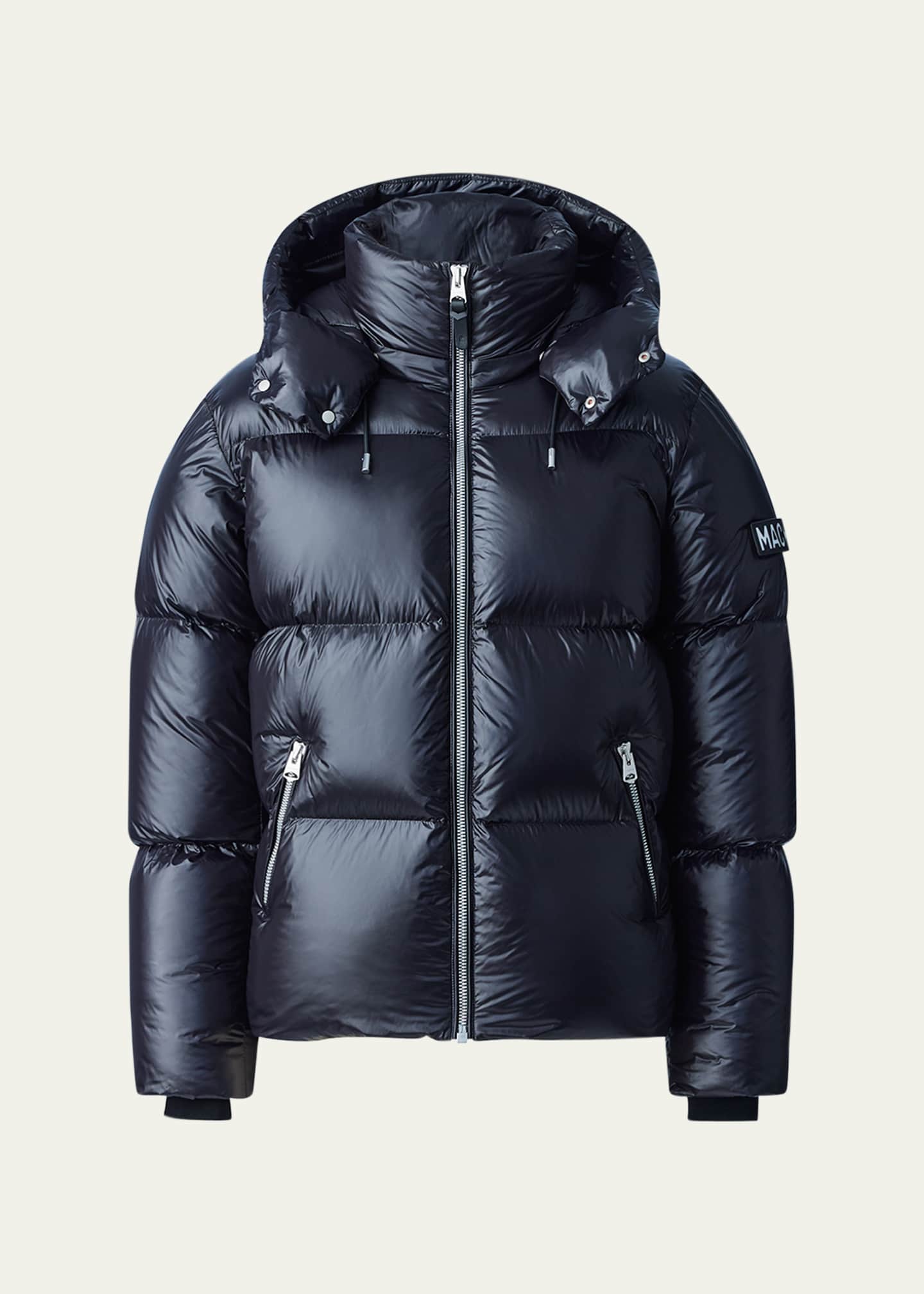Mackage Men's Kent Short Hooded Puffer Coat Image 1 of 5