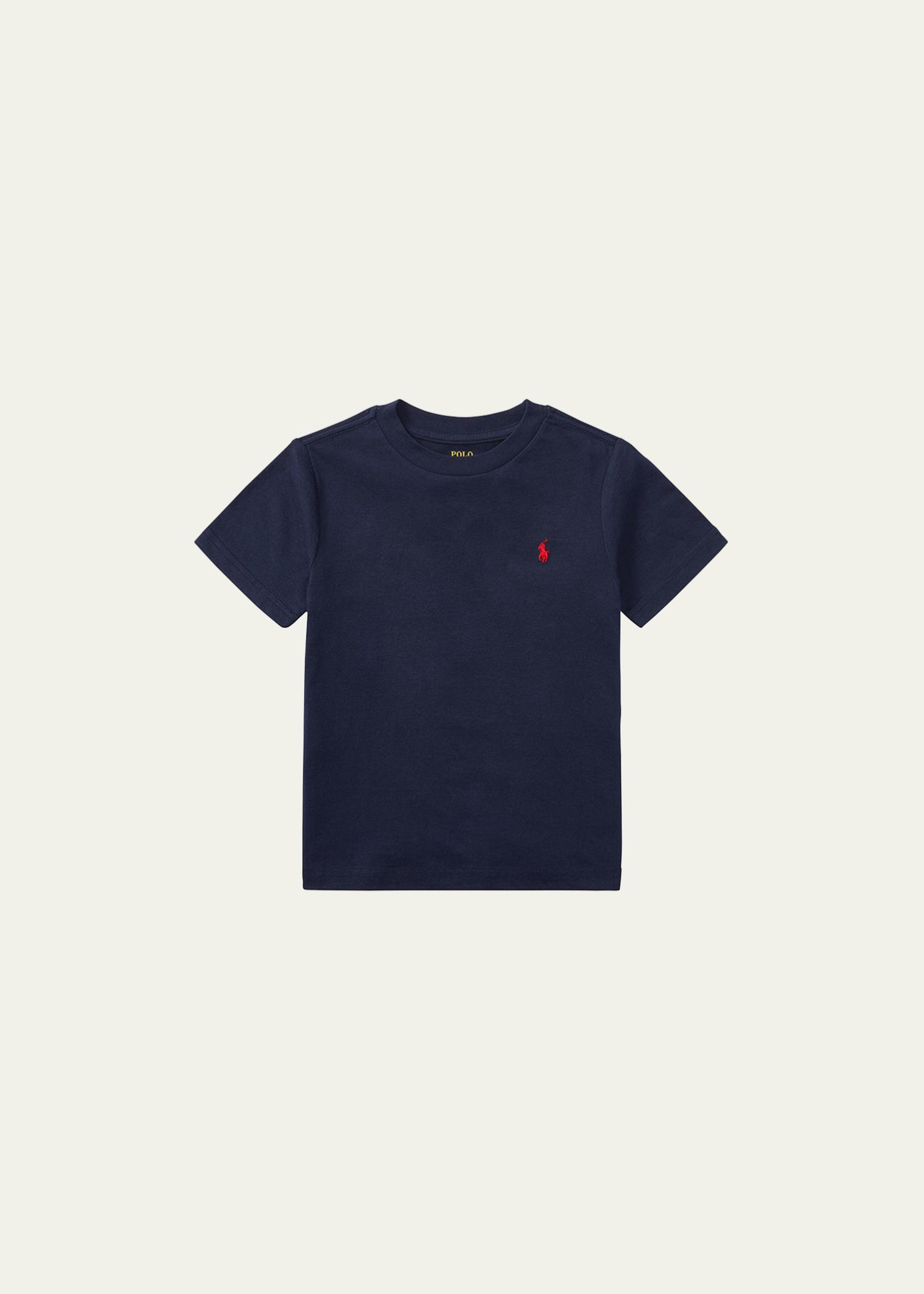 Polo Ralph Lauren Boy's Cotton Jersey Crewneck Tee, Size 2-7 - Bergdorf ...