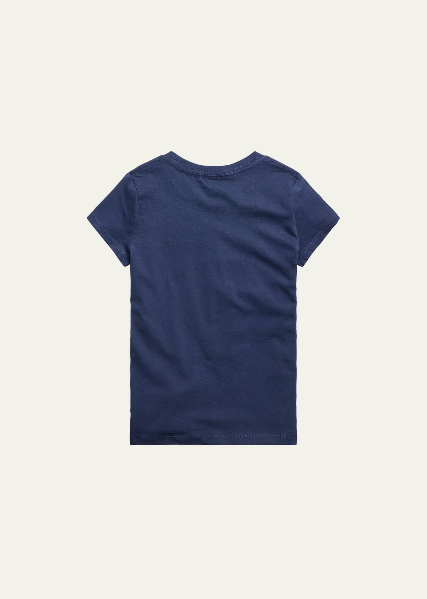 Ralph Lauren Childrenswear Girl's Logo Embroidered T-Shirt, Size S-XL Image 2 of 2