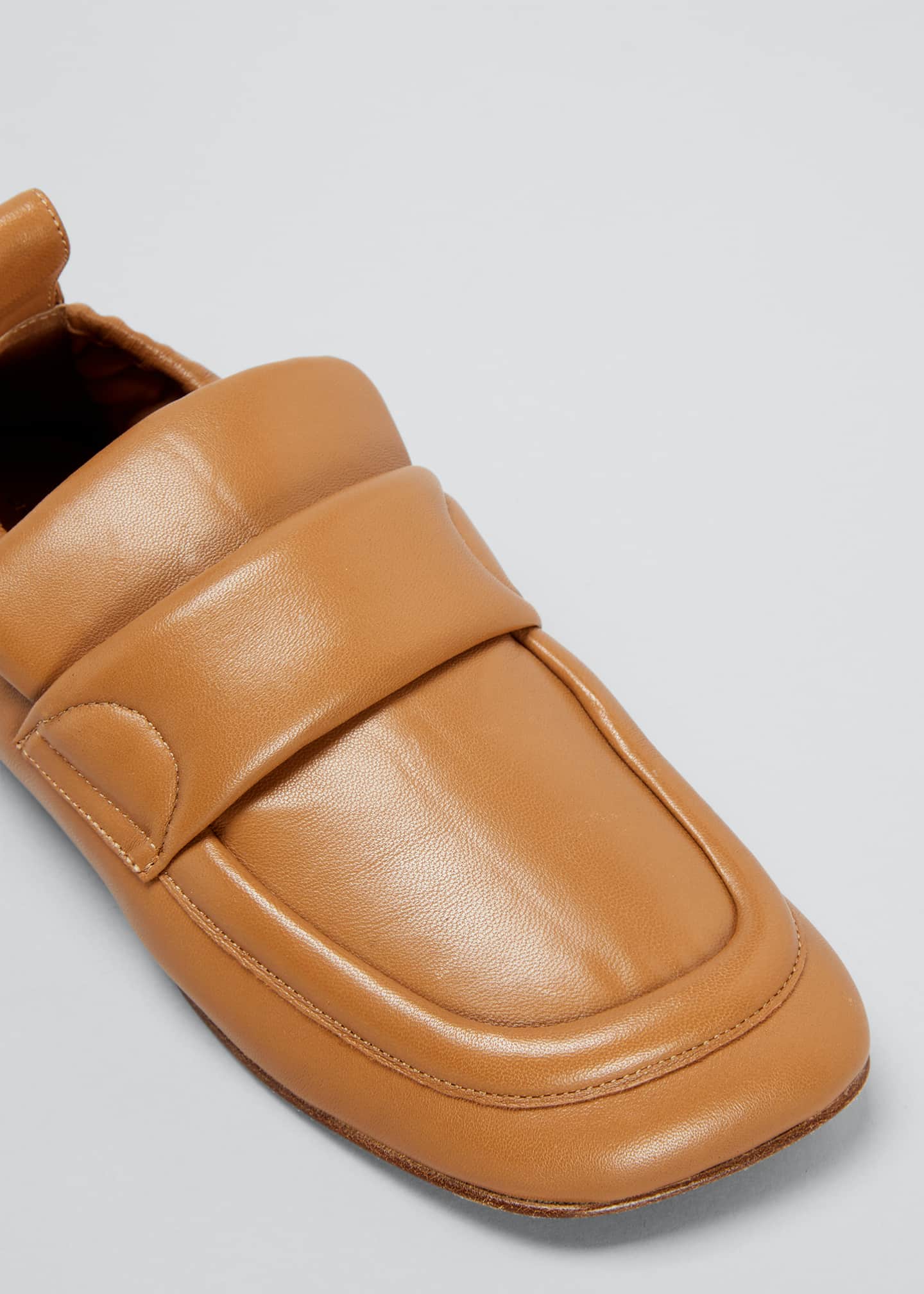 Dries Van Noten Padded Leather SlipOn Loafers Bergdorf Goodman