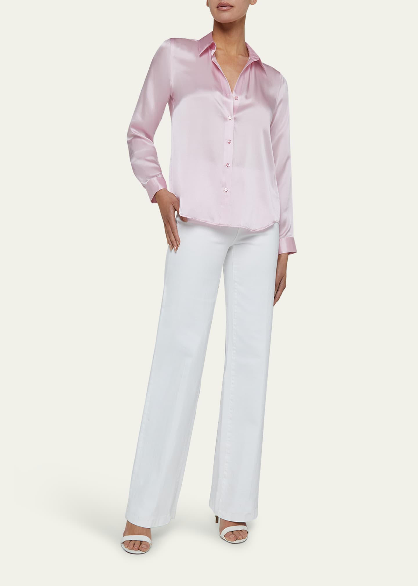 L'Agence Tyler Long-Sleeve Blouse Image 2 of 5