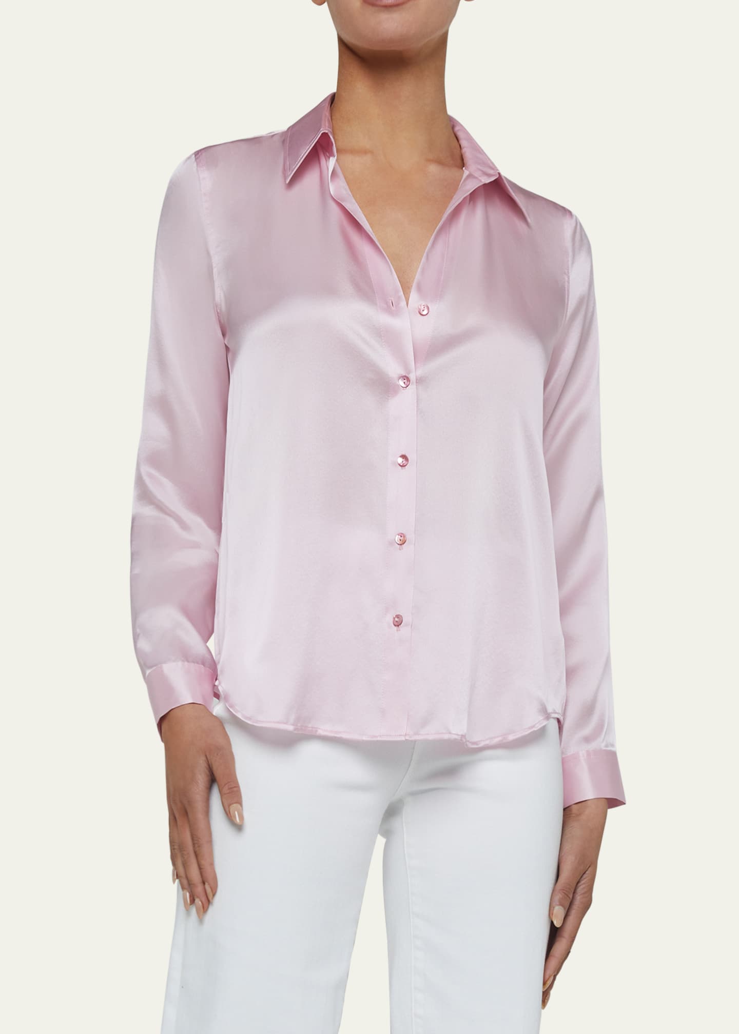 L'Agence Tyler Long-Sleeve Blouse Image 5 of 5
