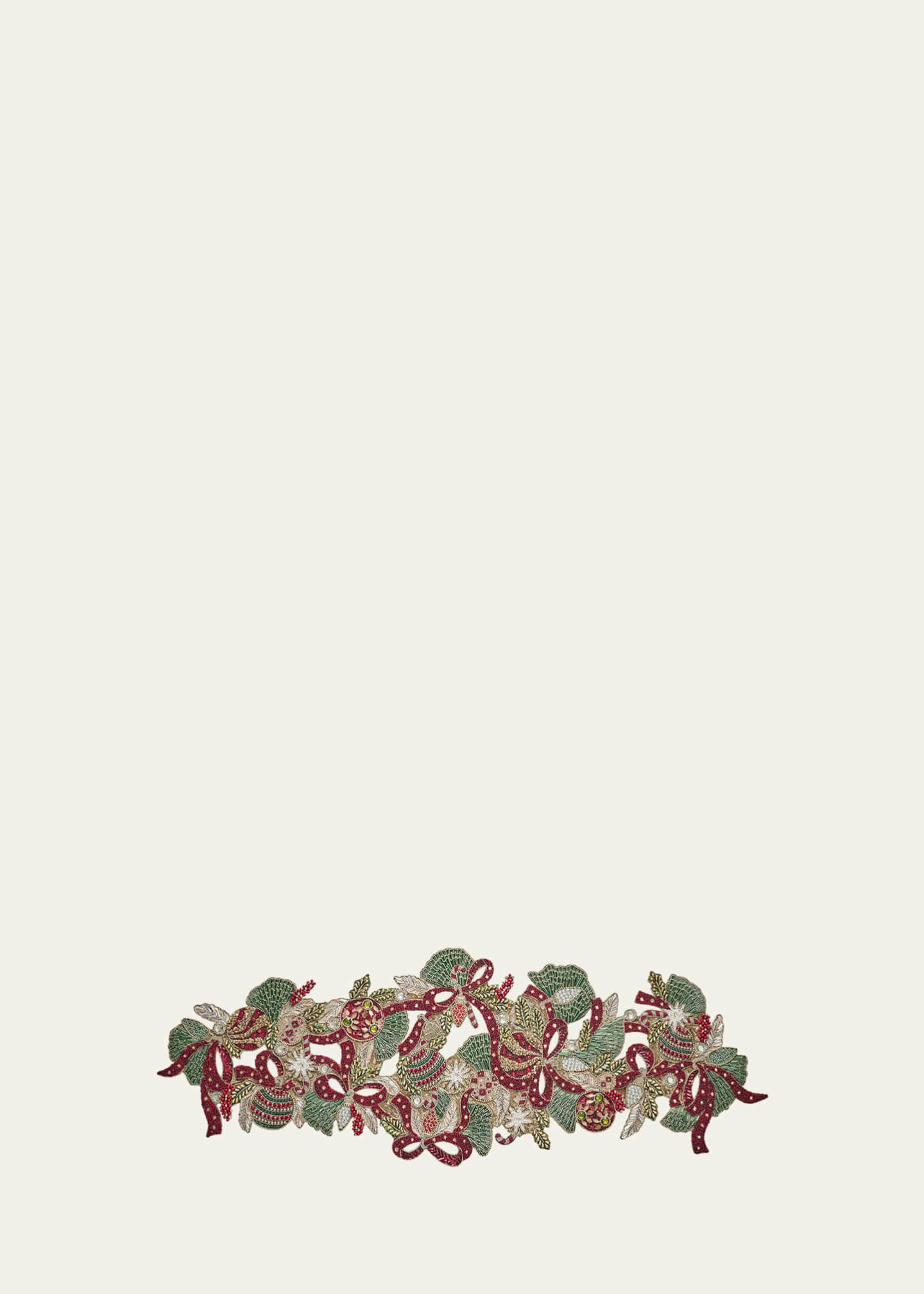 Kim Seybert Christmas Baubles Napkin Ring Bergdorf Goodman