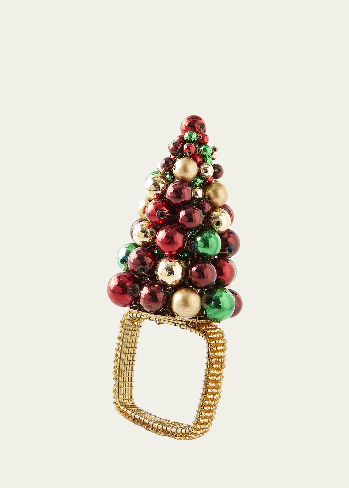 Kim Seybert Christmas Baubles Napkin Ring Bergdorf Goodman