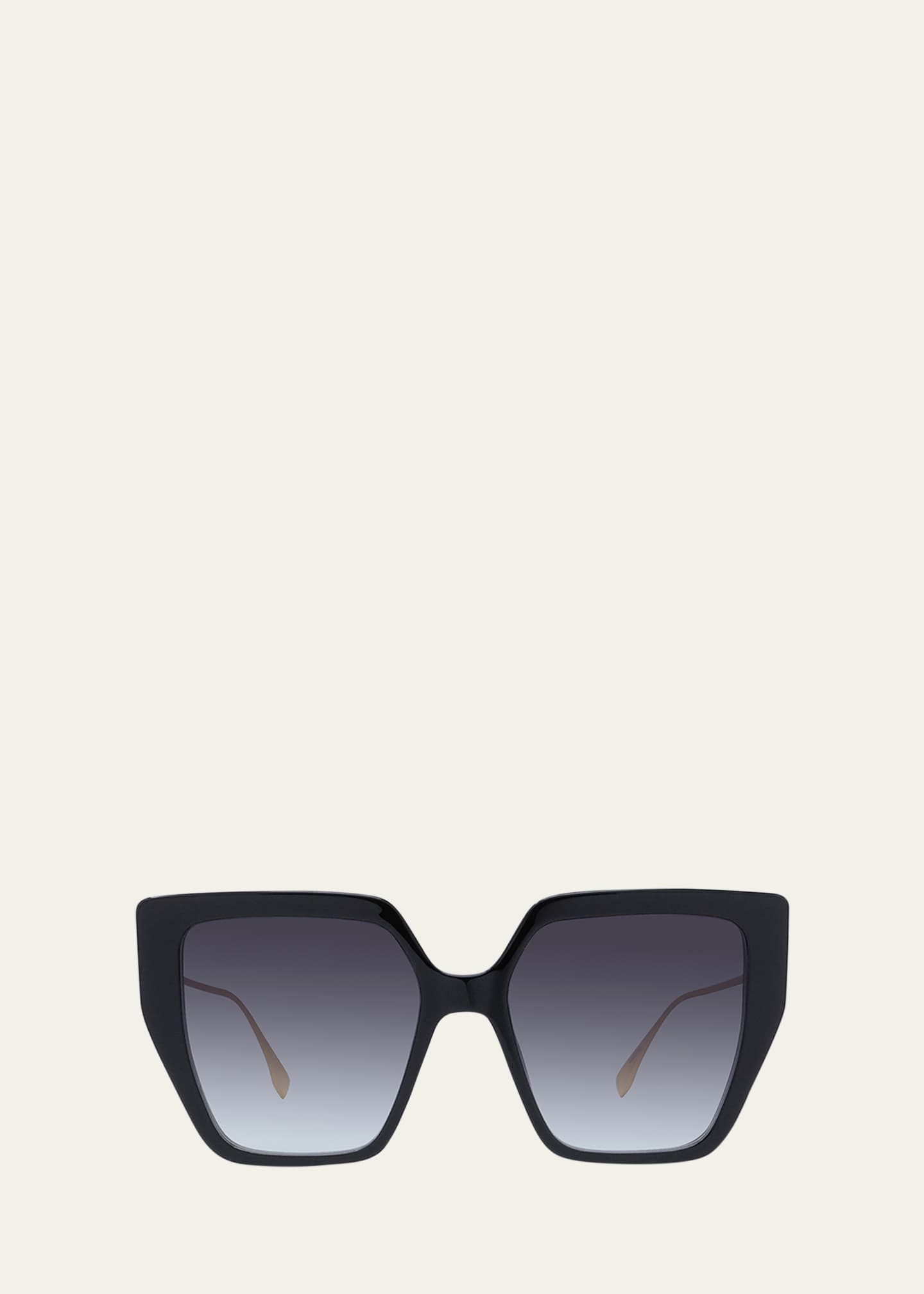 Fendi FE40012U Sunglasses 01B Black