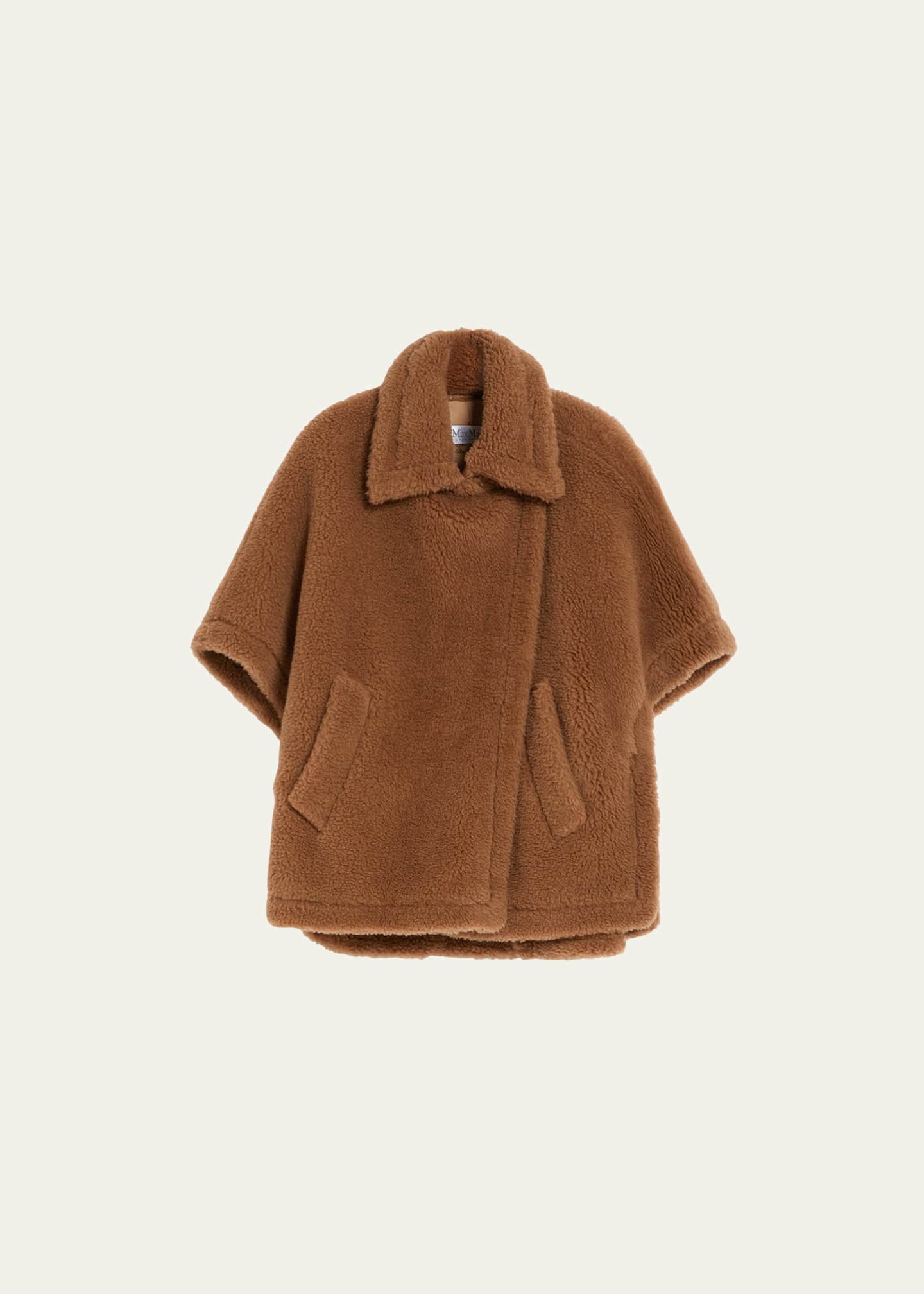 Camel wool cape sale