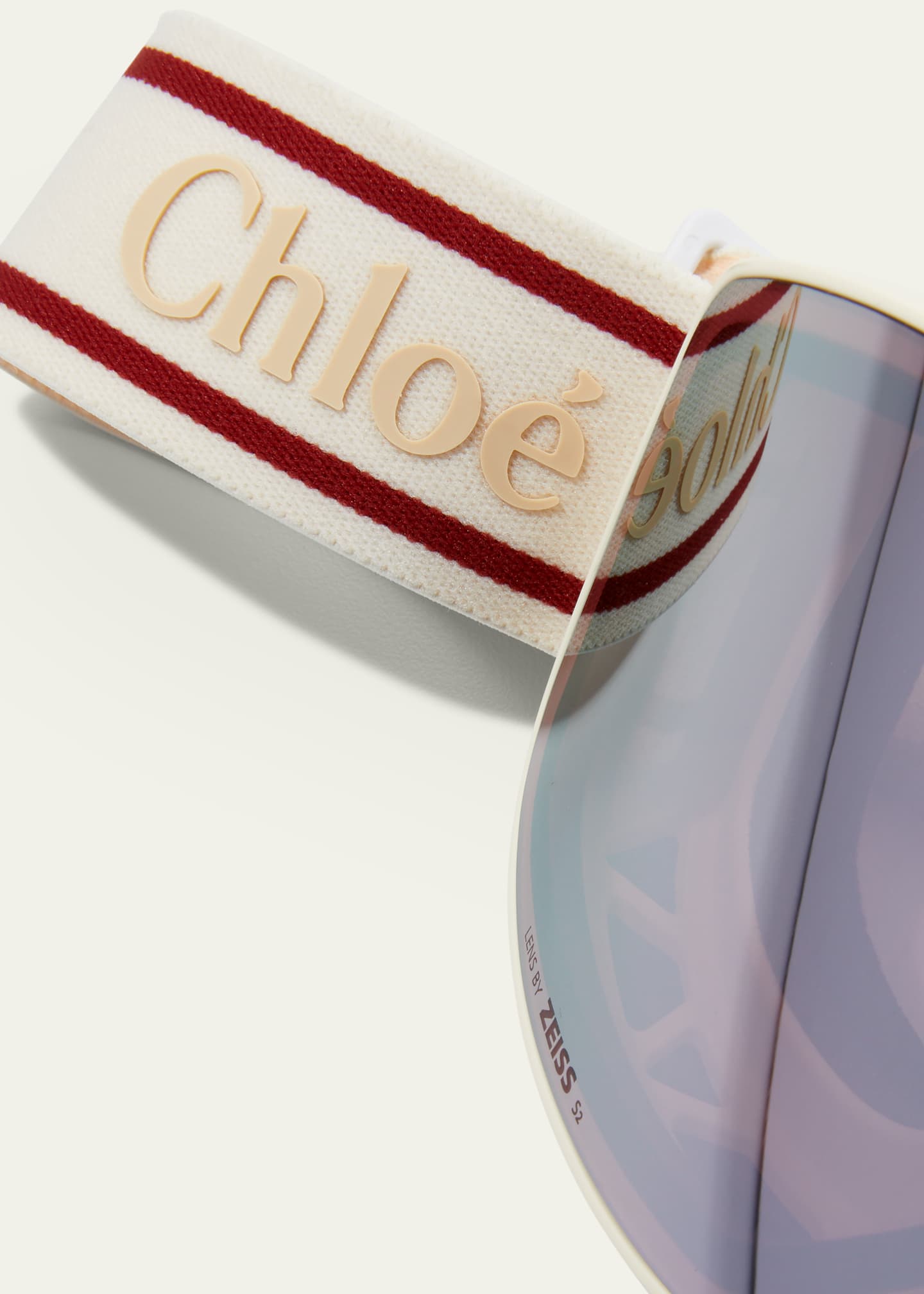 Chloe Logo Injection Plastic Ski Goggles Image 5 of 5