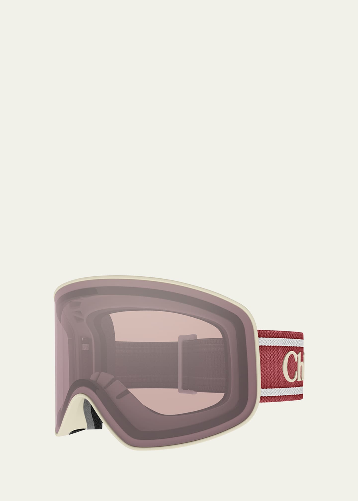 Chloe Logo Injection Plastic Ski Goggles Image 3 of 5