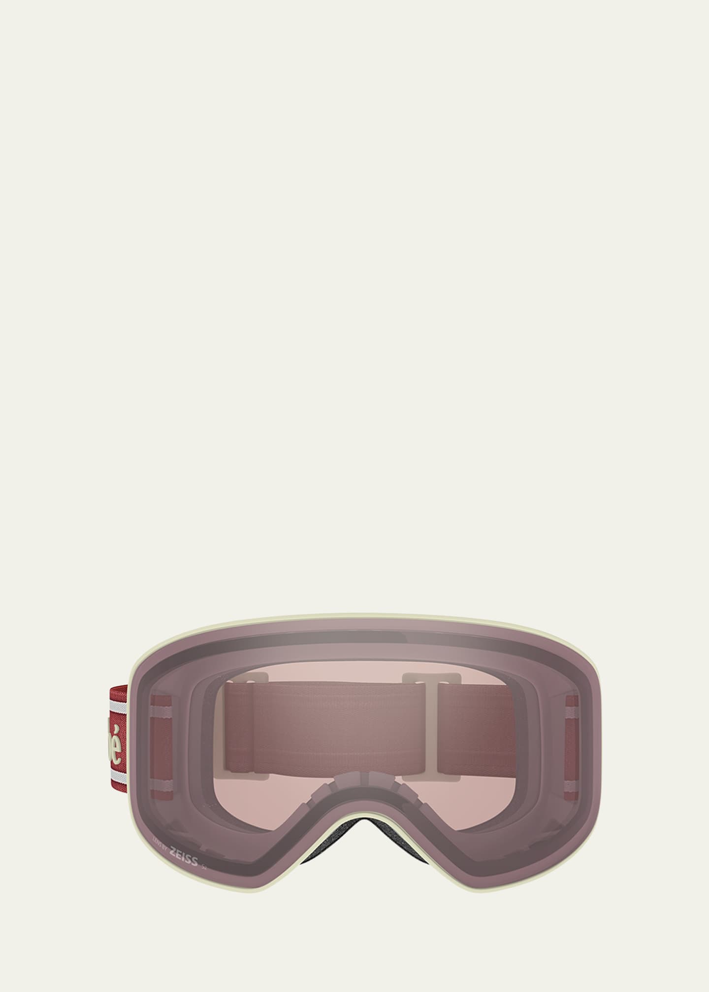 Chloe Logo Injection Plastic Ski Goggles Image 1 of 5