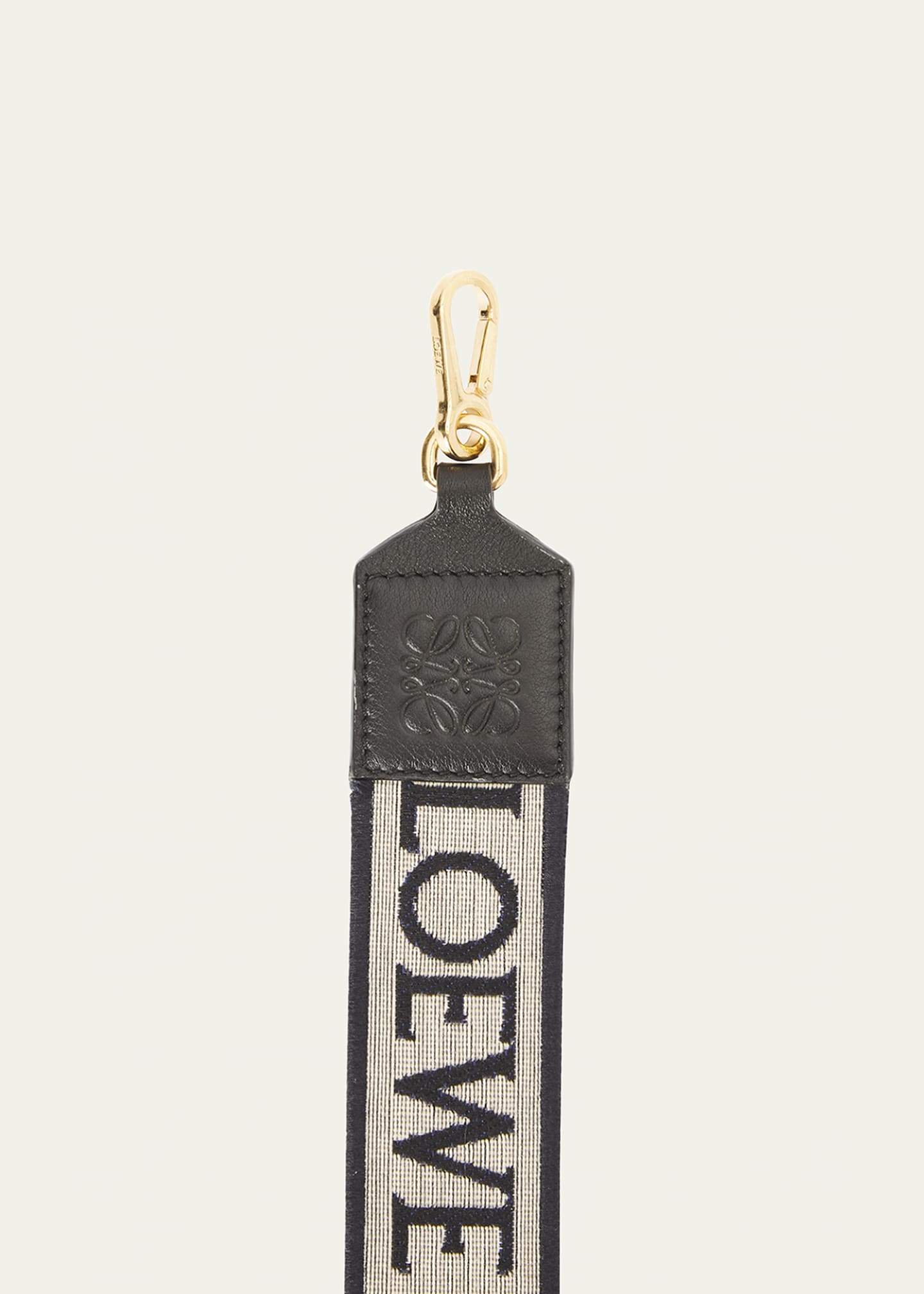 Loewe Anagram Strap in Jacquard and Leather Image 2 of 3