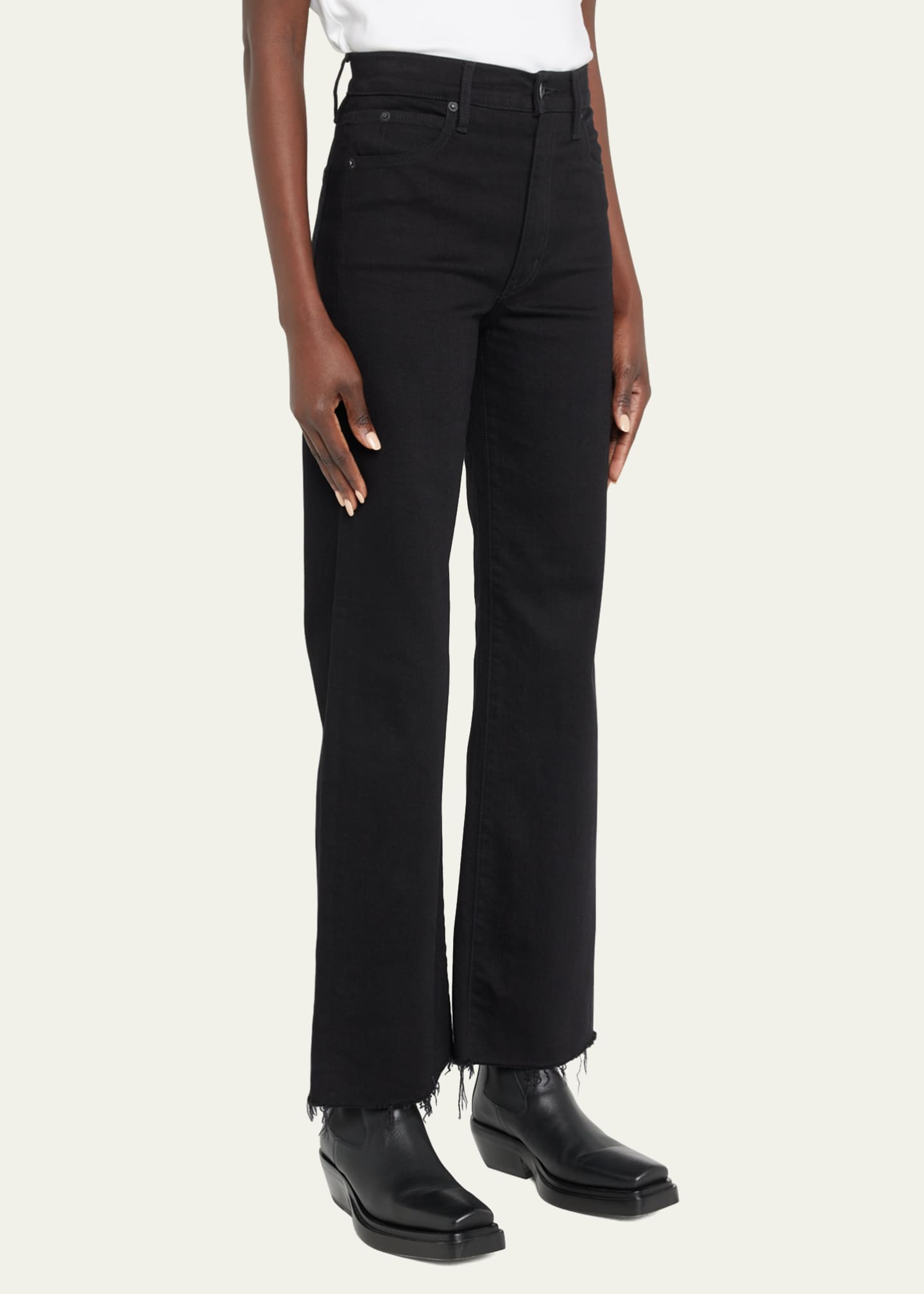 SLVRLAKE Grace Wide-Leg Jeans - Bergdorf Goodman