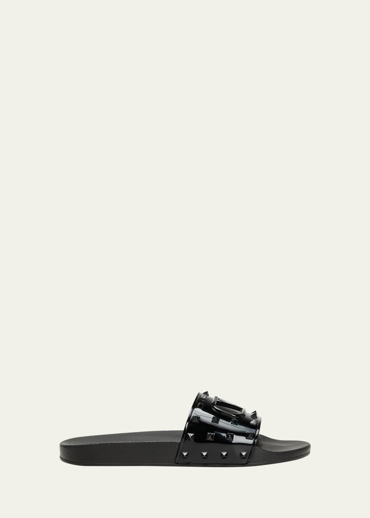 Studded slide sandals 2025