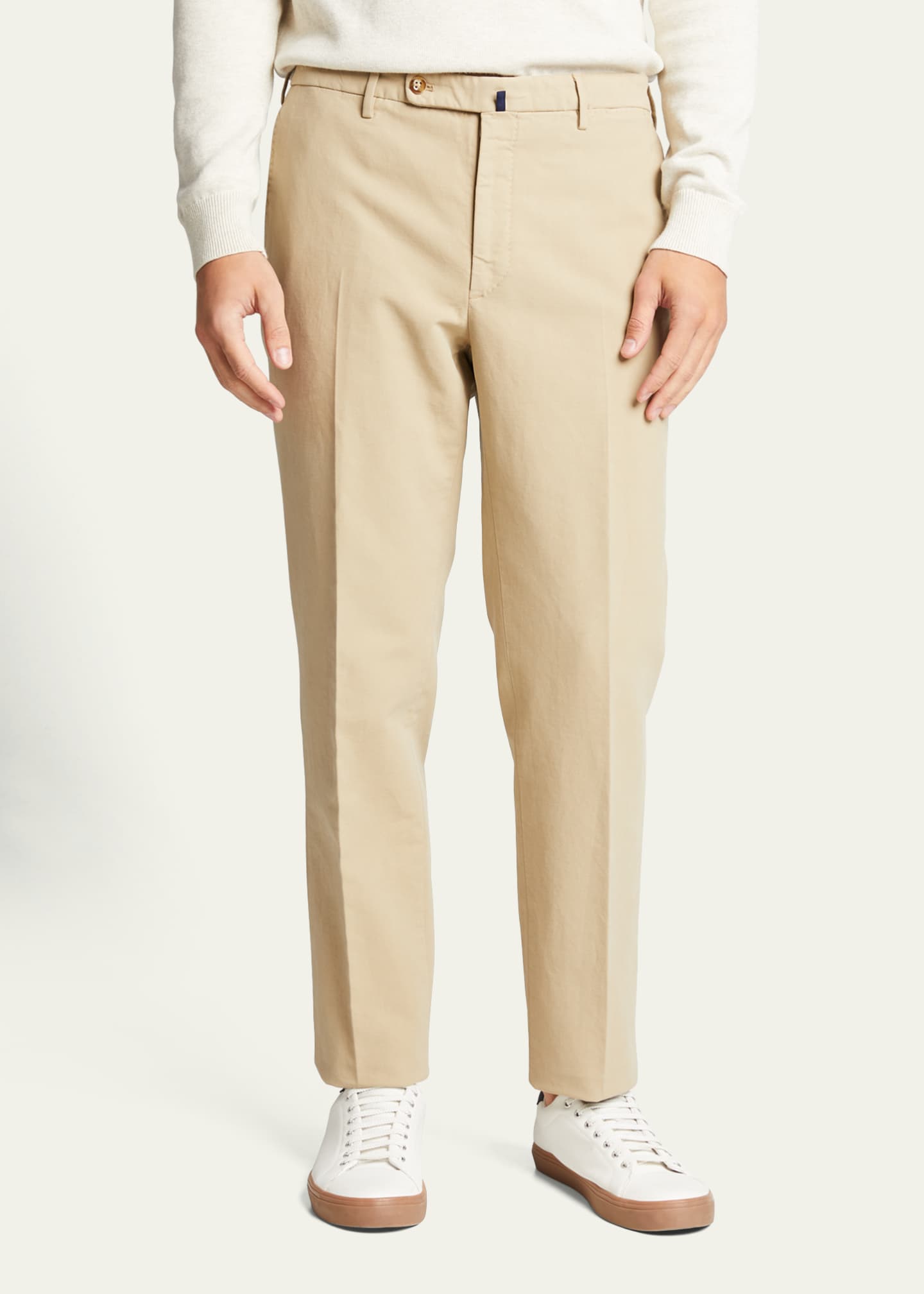 Incotex Men's Regular Fit Doeskin Trousers   Bergdorf Goodman