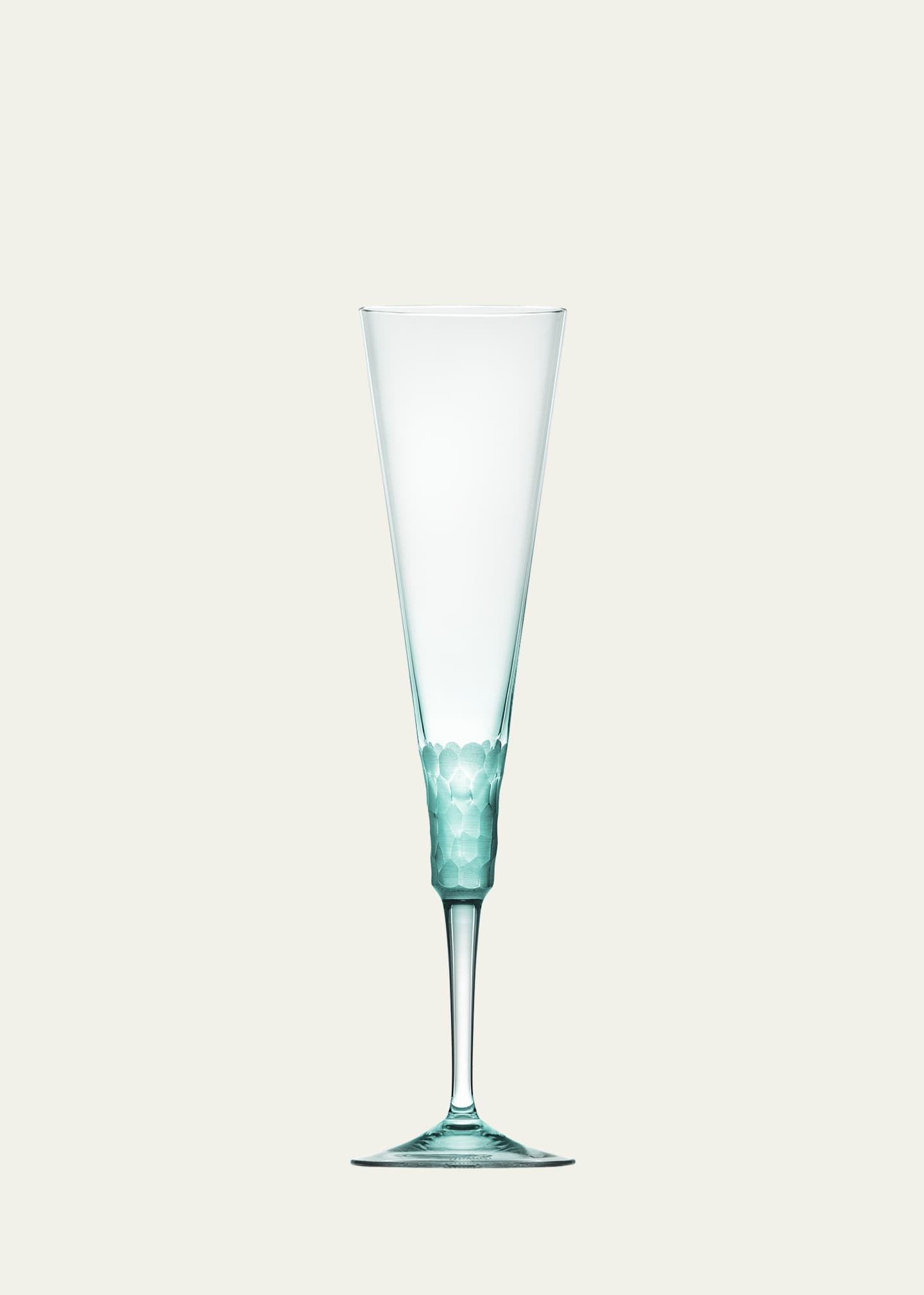 Moser Pebbles Champagne Flute