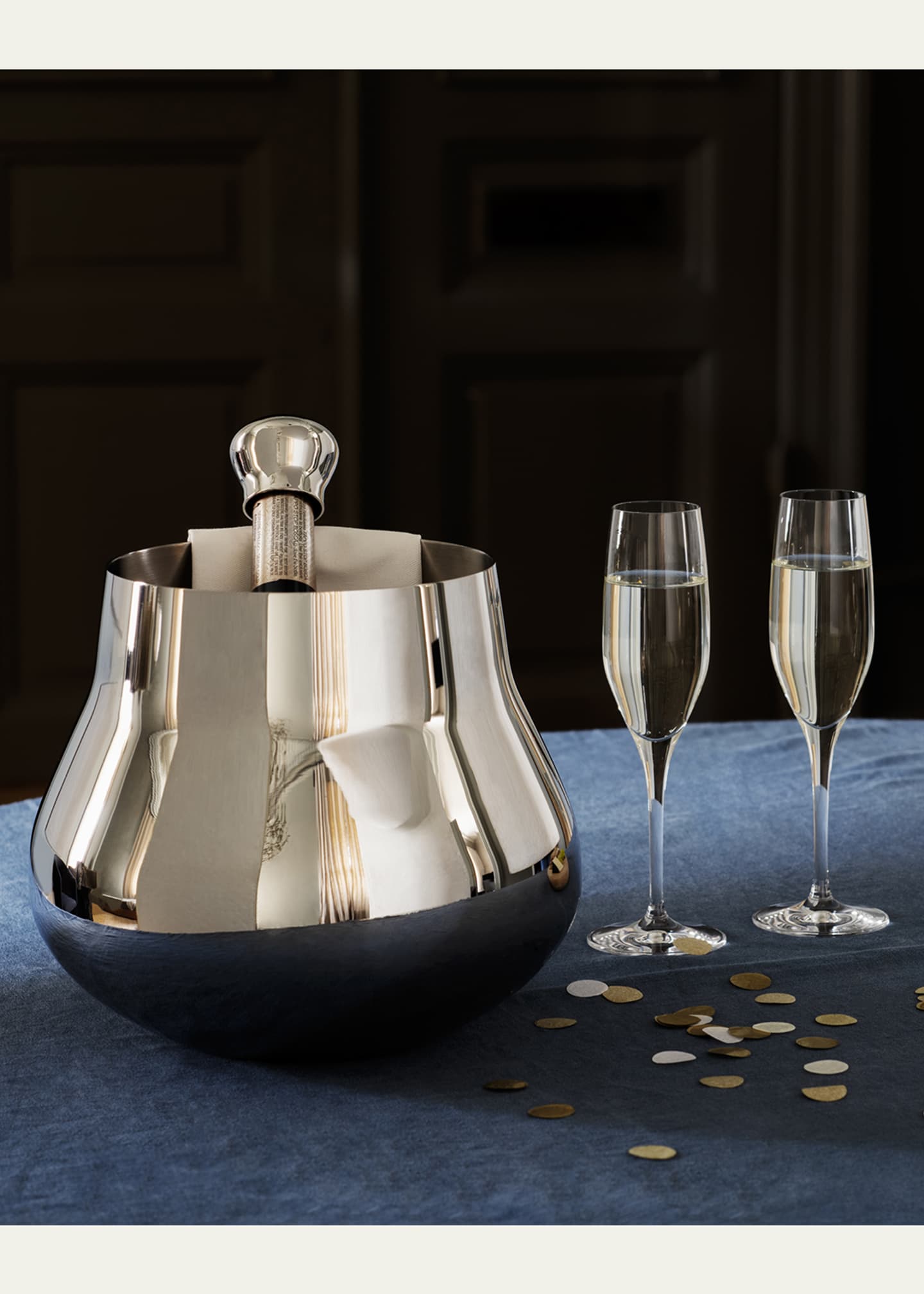 Georg Jensen Sky Stainless Steel Champagne Stopper Image 2 of 2