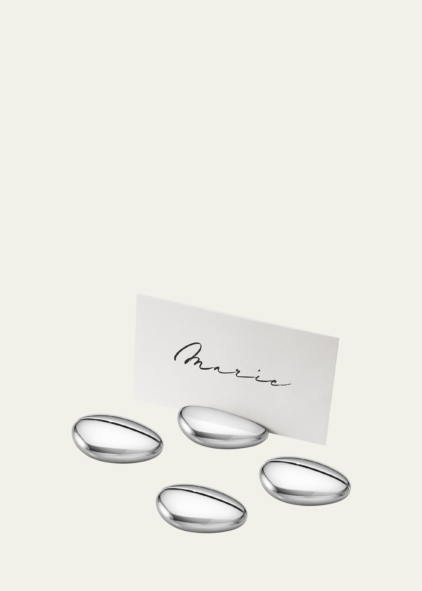Georg Jensen Sky Table Cardholder, Set of 4