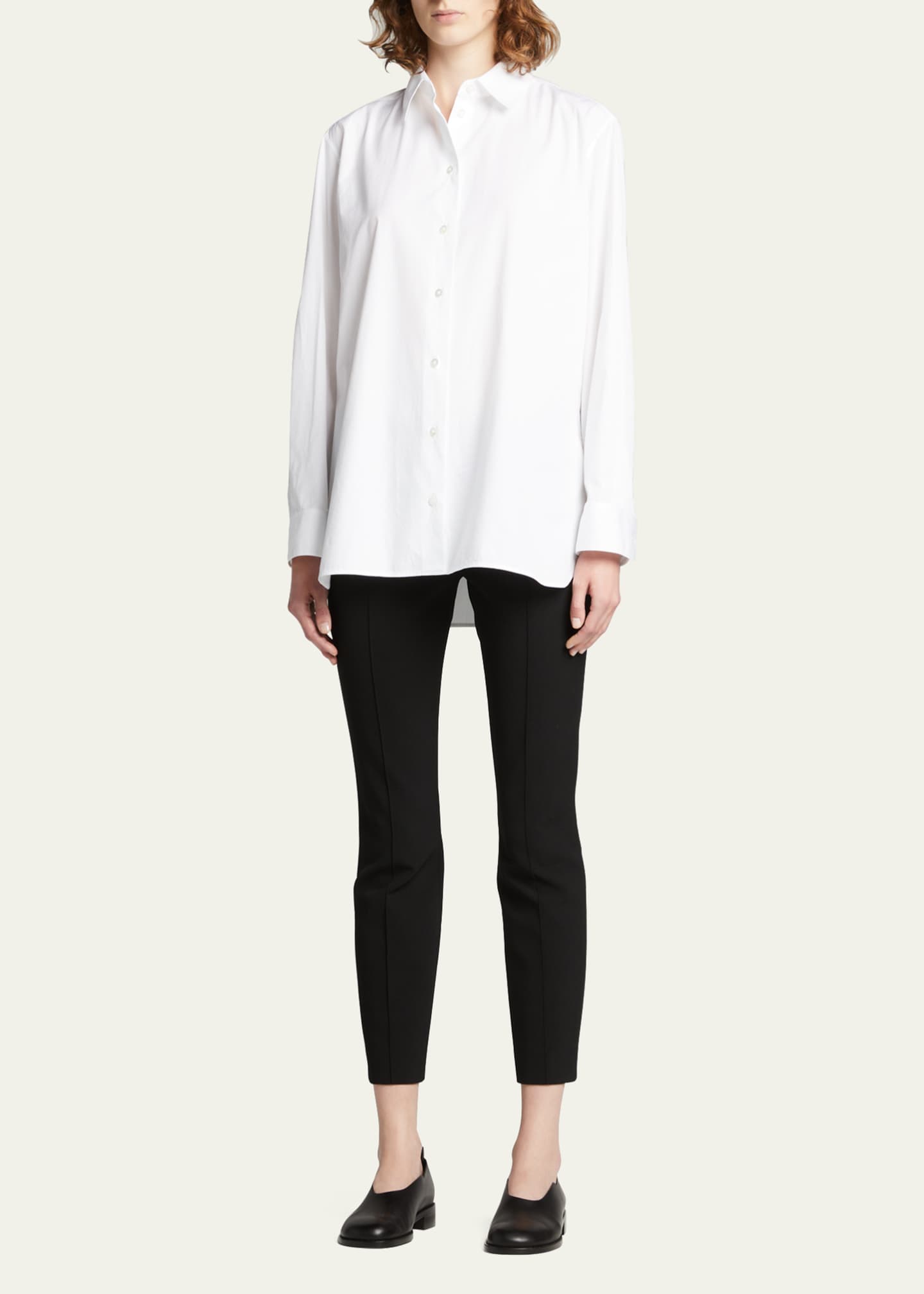 THE ROW Sisilia Oversized Poplin Shirt