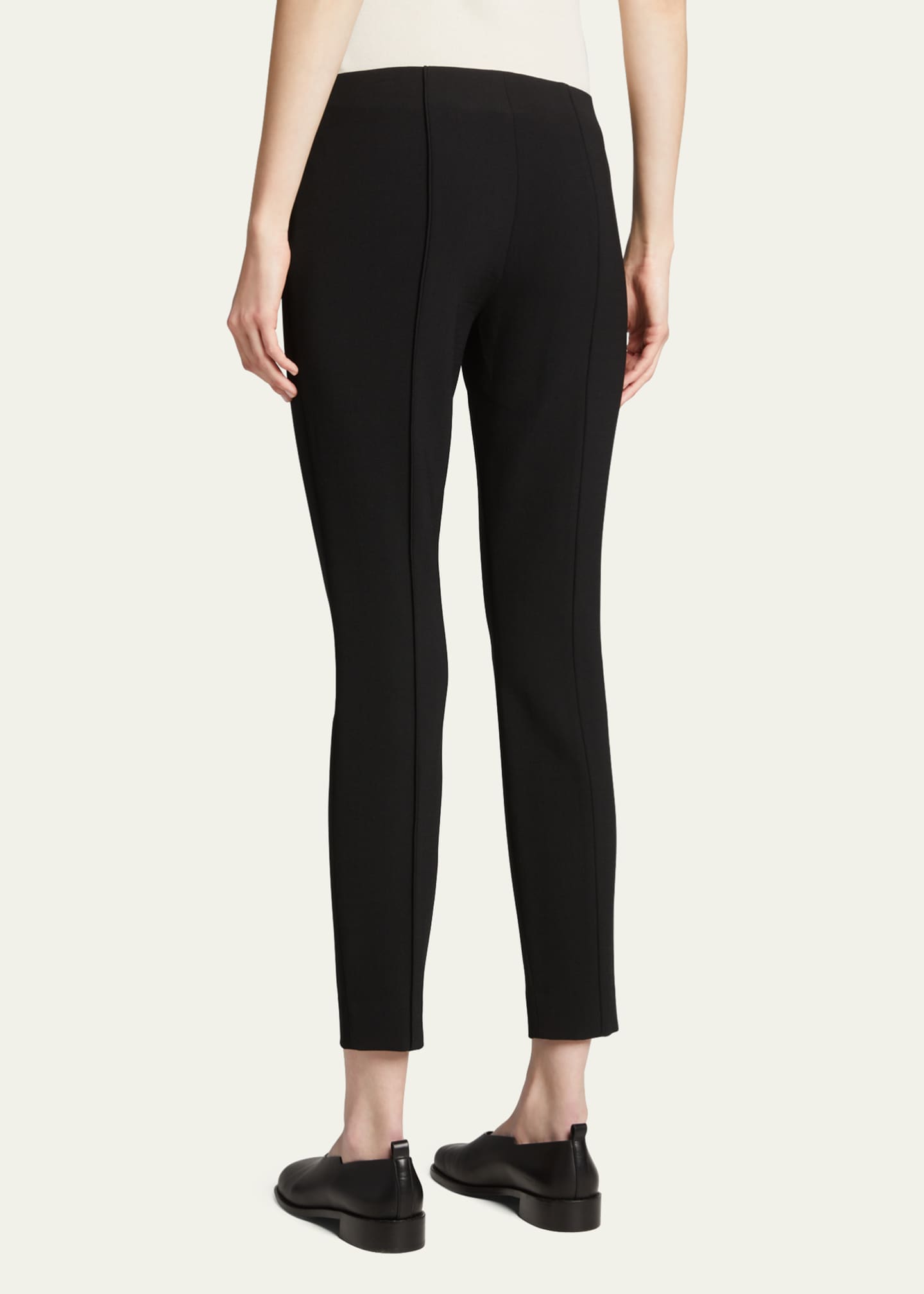 THE ROW Kosso Skinny-Leg Wool Pants Image 3 of 5
