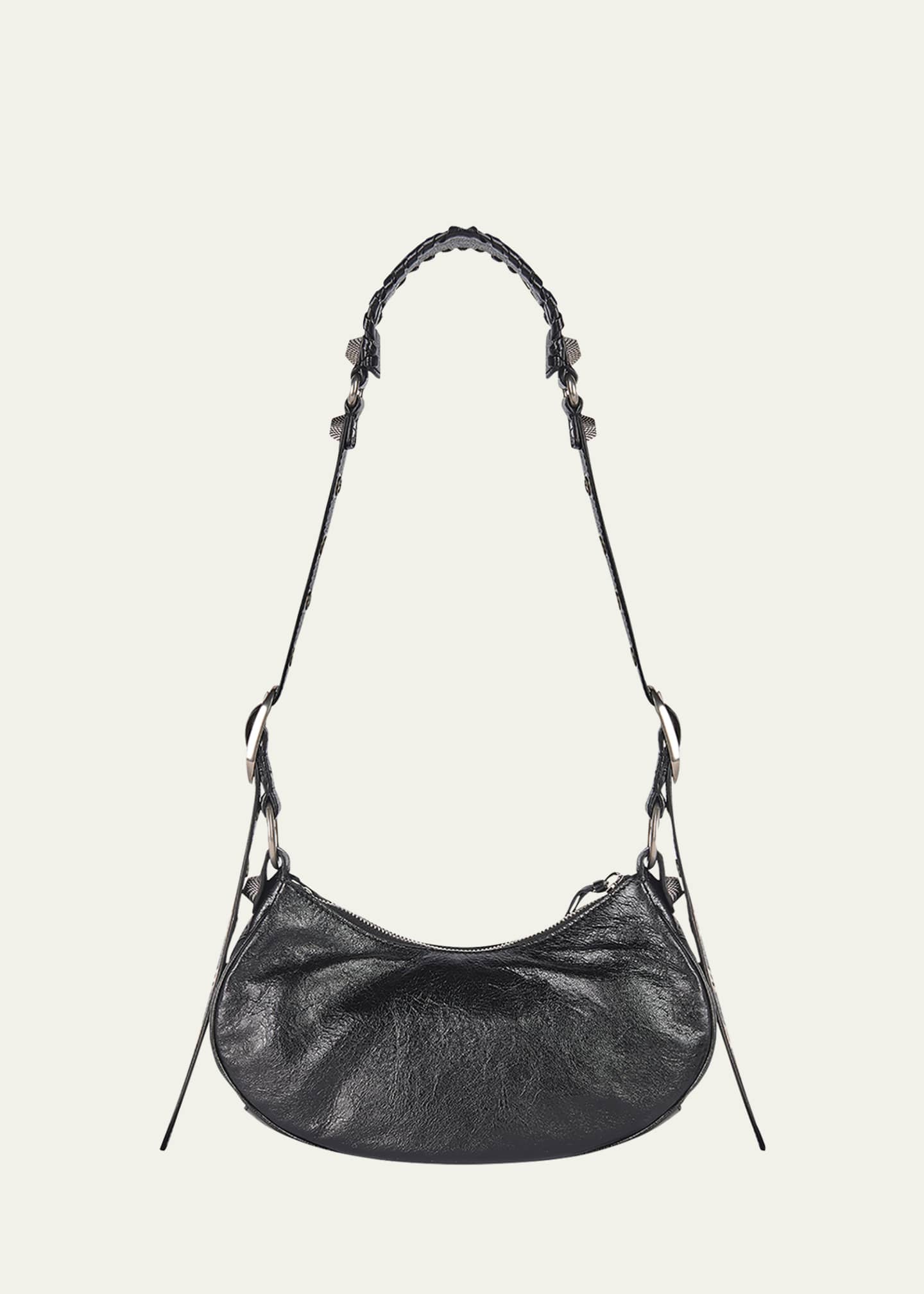 Cagole XS Studded Leather Shoulder Bag