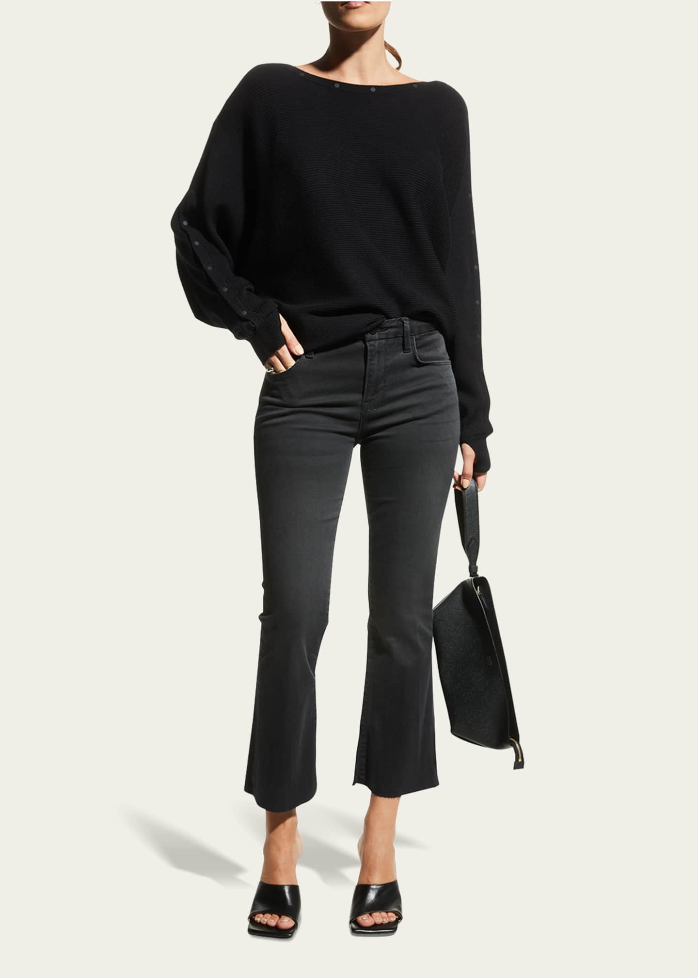 FRAME Le Crop Mini Boot Jeans Image 2 of 5