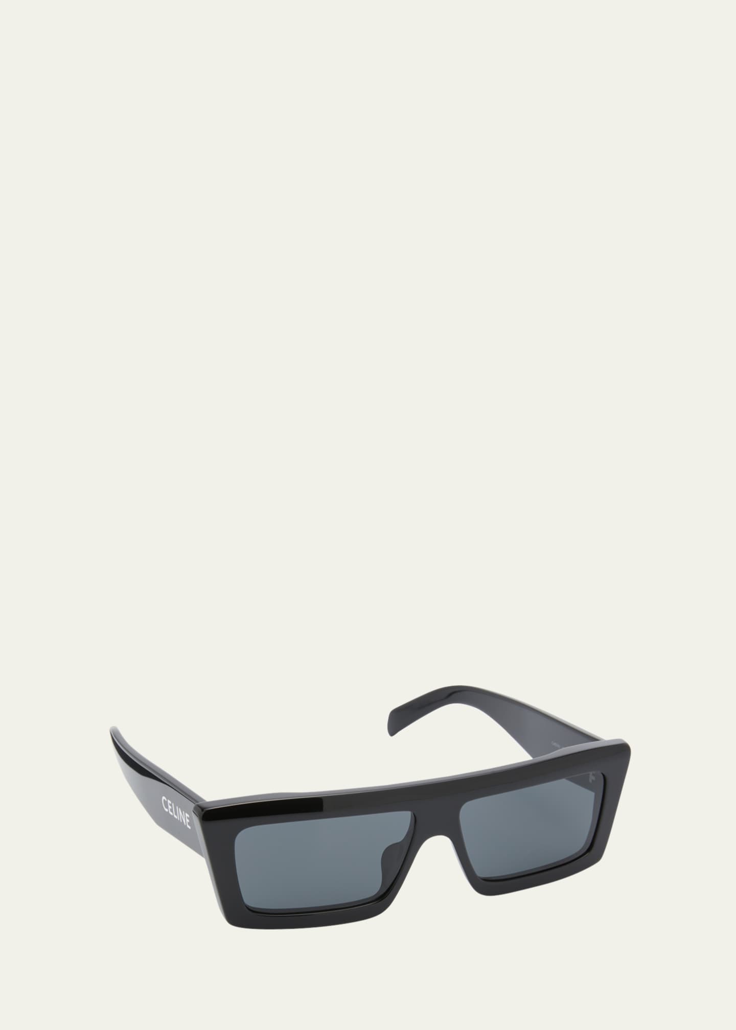 Celine Men's FlatTop Rectangle Sunglasses Bergdorf Goodman