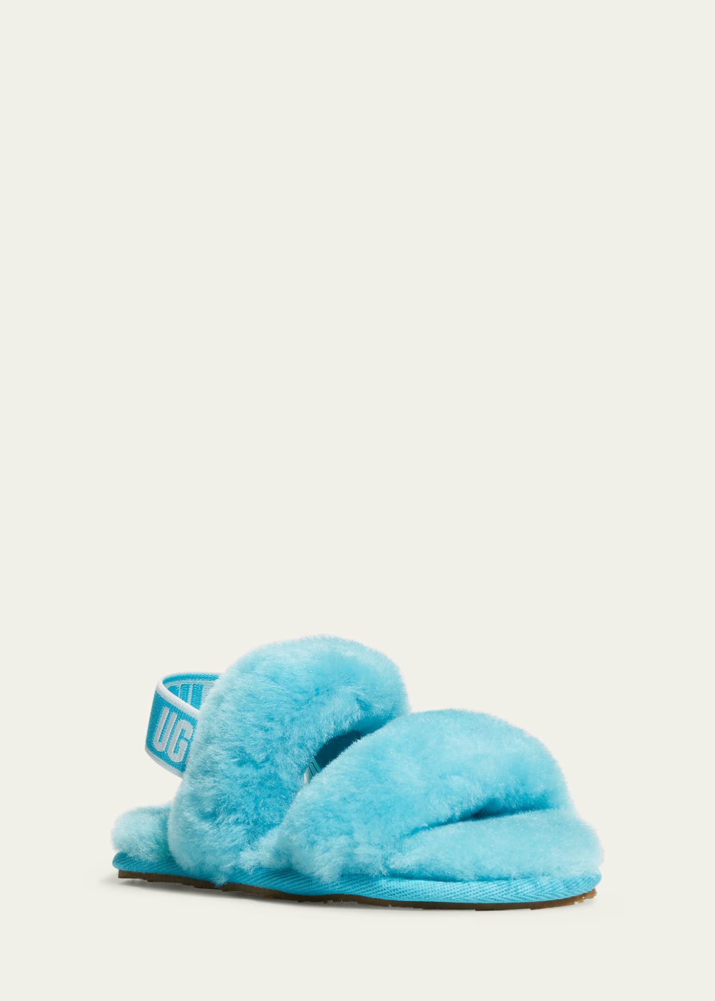 Baby blue shop ugg slippers