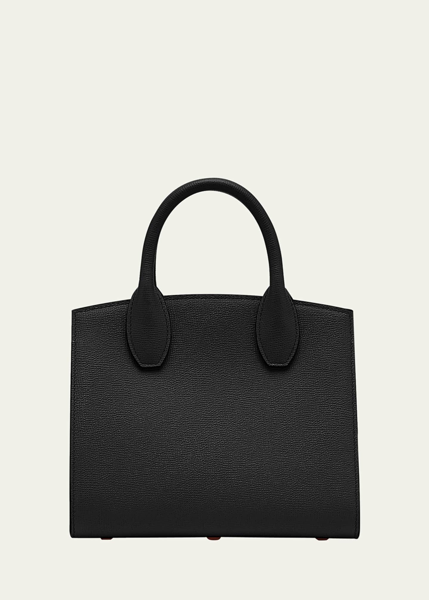 Ferragamo Studio Box Mini Leather Top-Handle Bag