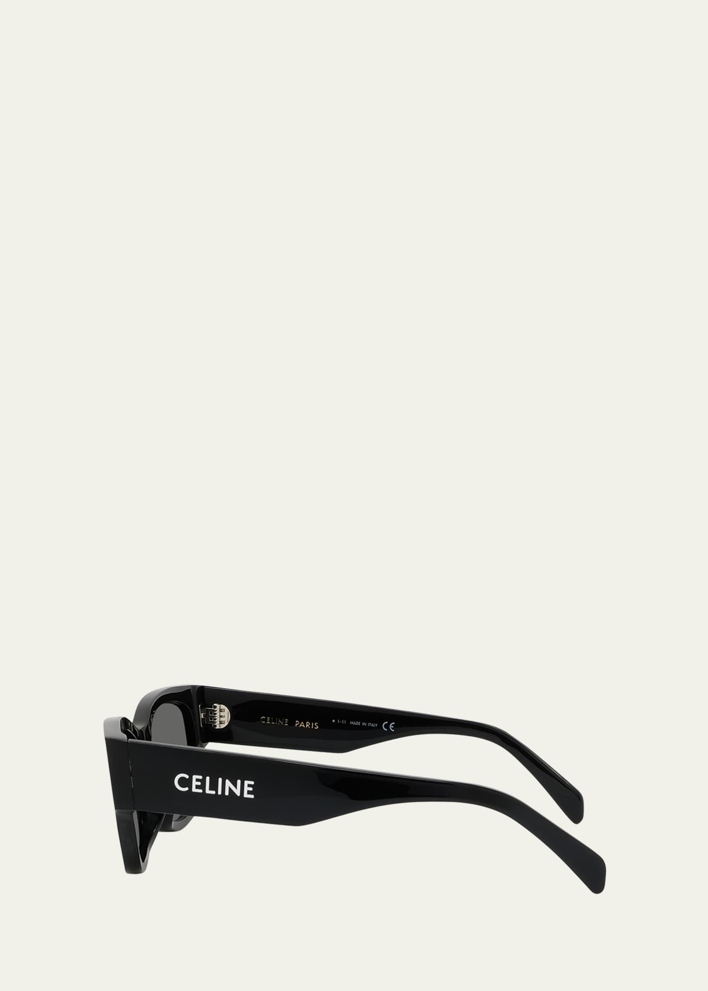Celine Rectangle Acetate Sunglasses - Bergdorf Goodman