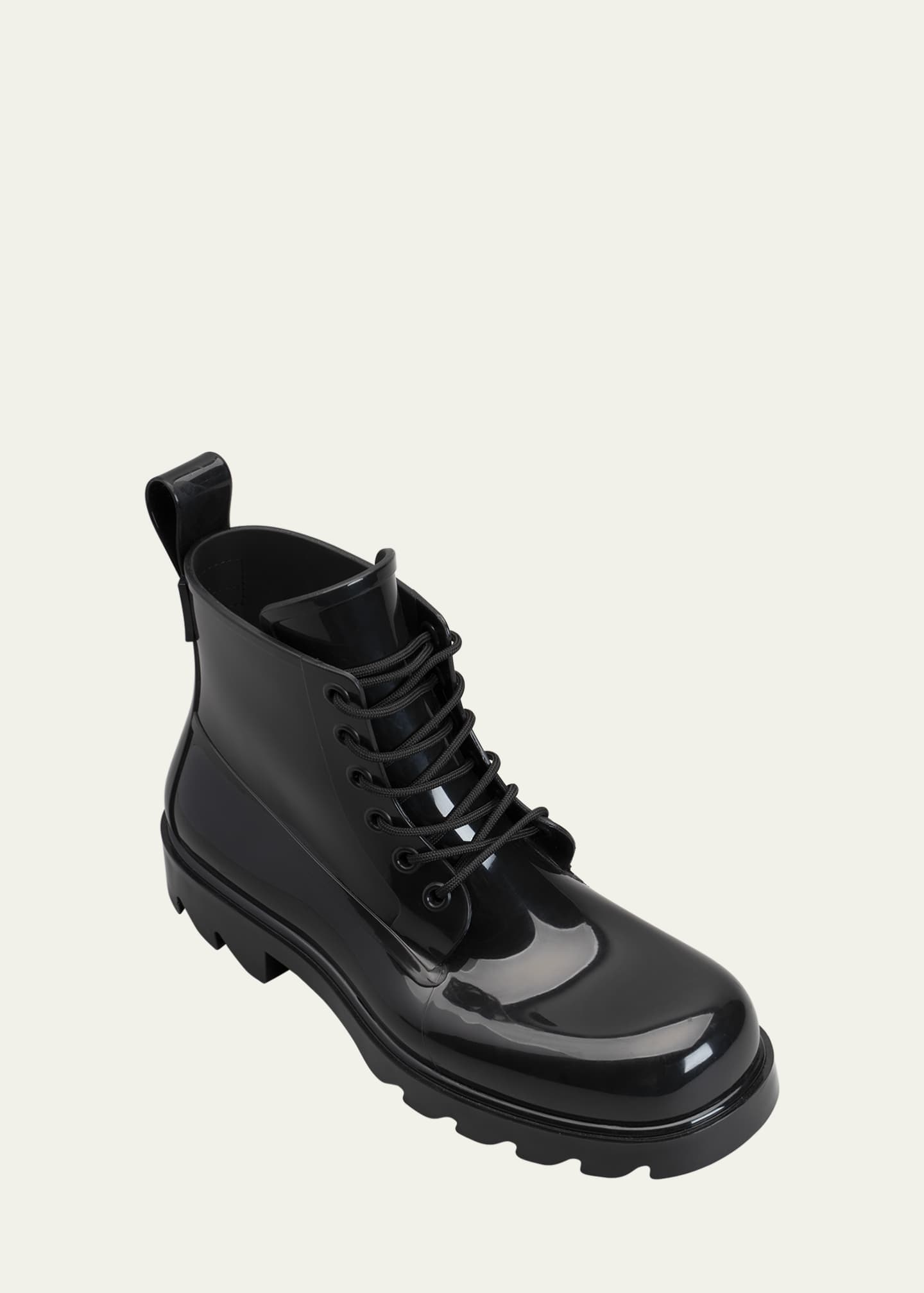 Bottega Combat Rubber Ankle Boots Bergdorf Goodman