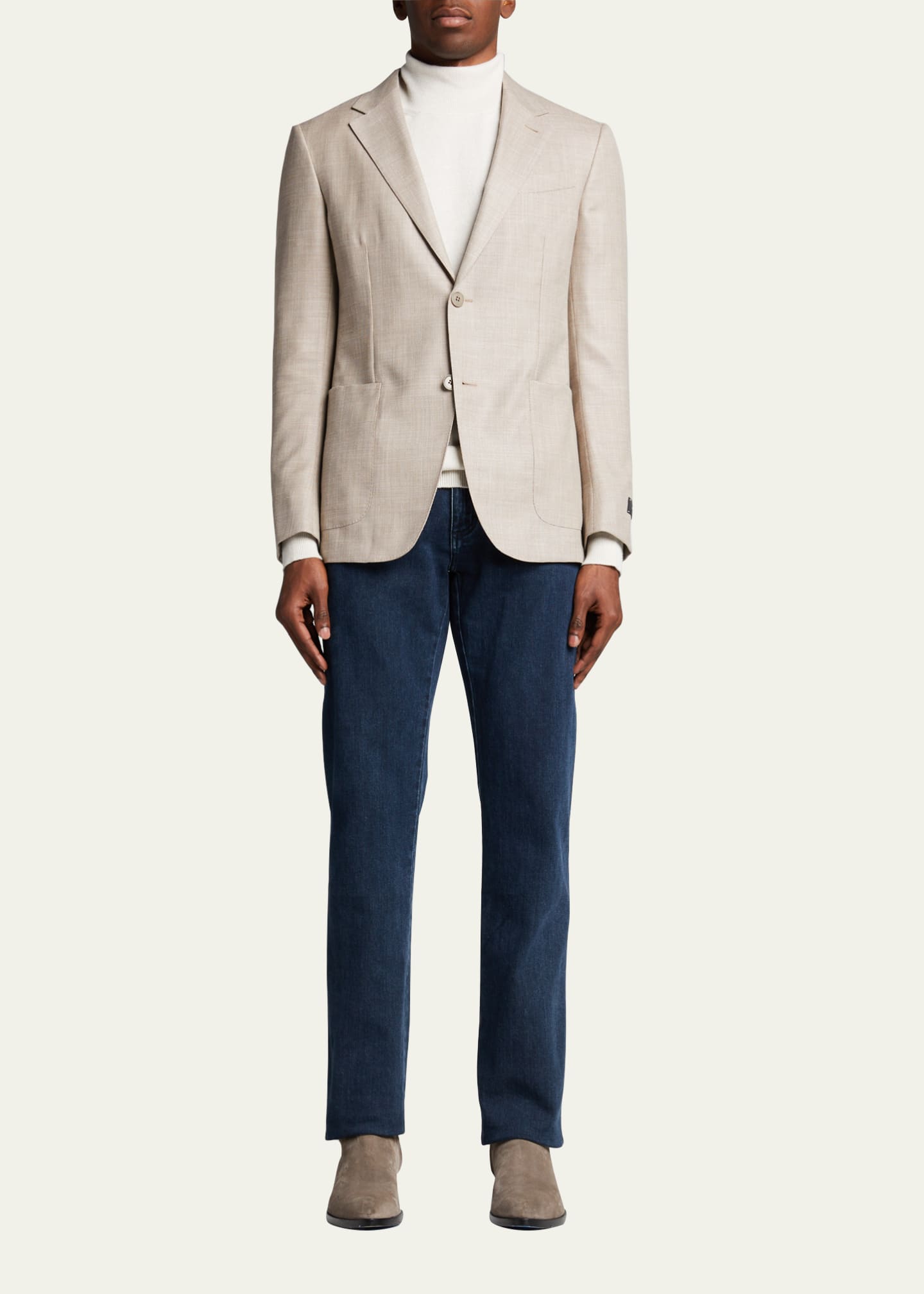 ZEGNA Men's Basketweave Blazer Image 2 of 5