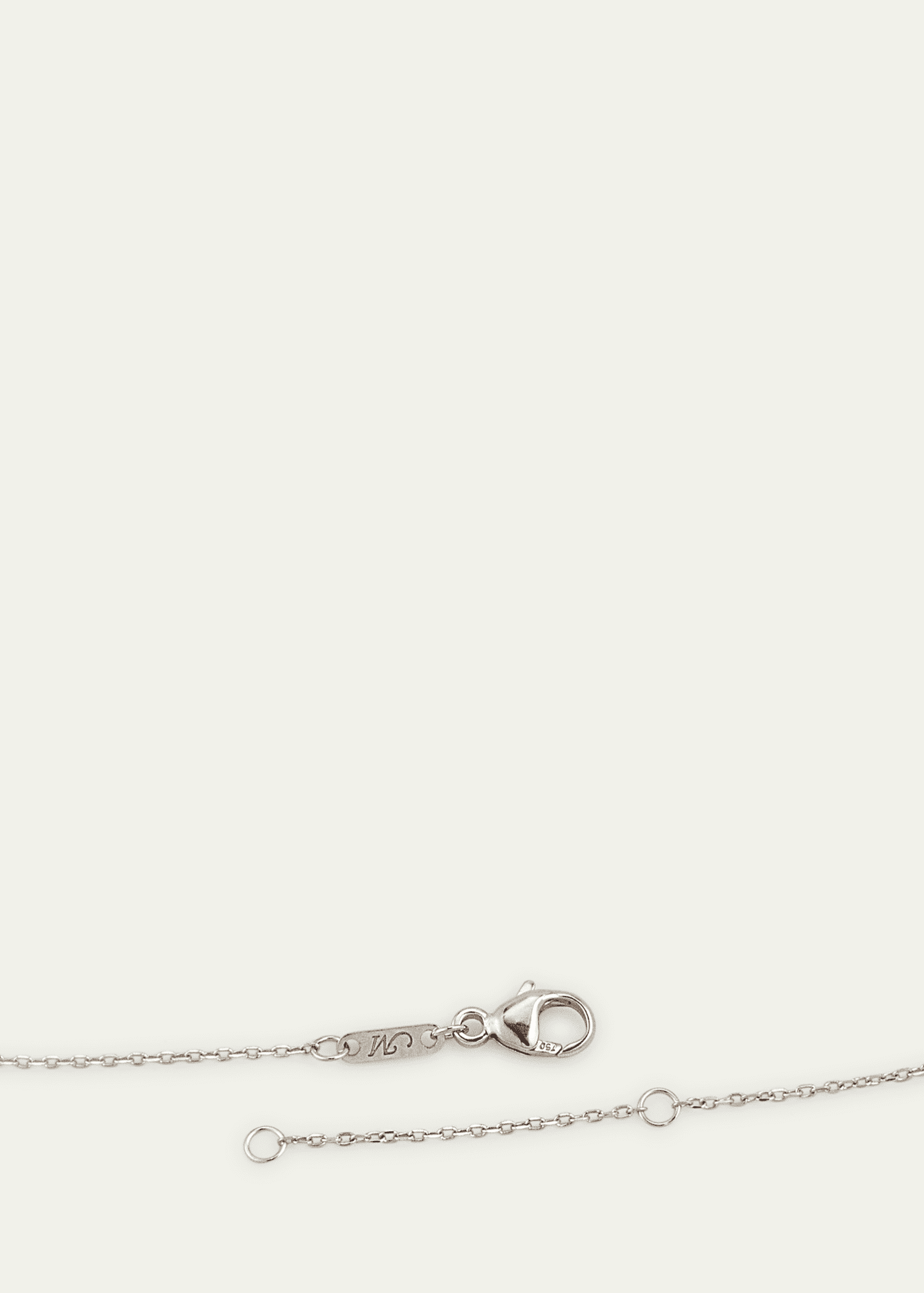 Monica Rich Kosann Slim "Rae" Locket Necklace with Salt and Pepper Diamonds Image 4 of 4