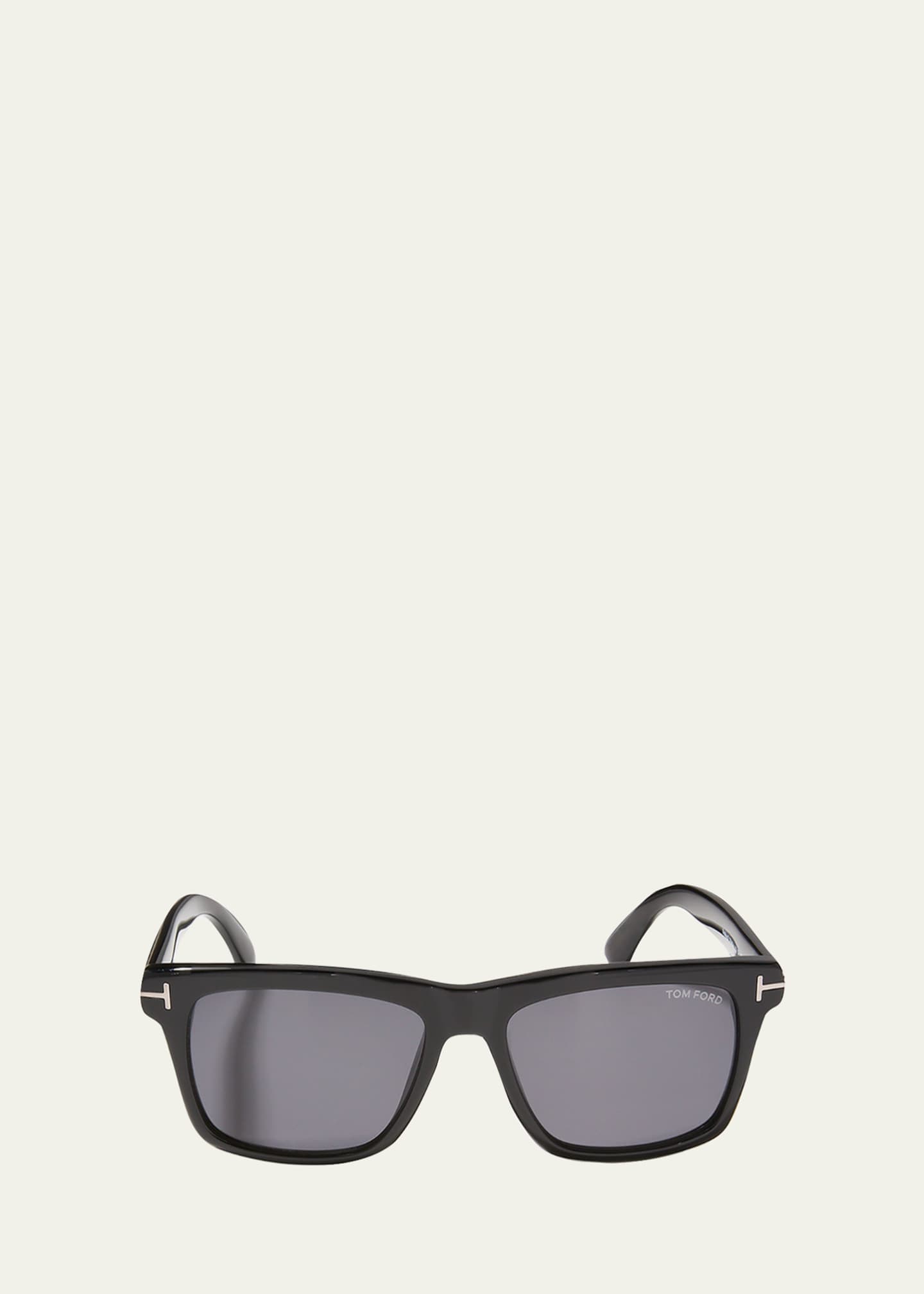 TOM FORD Men's Buckley-02 Square Acetate Sunglasses Image 1 of 4