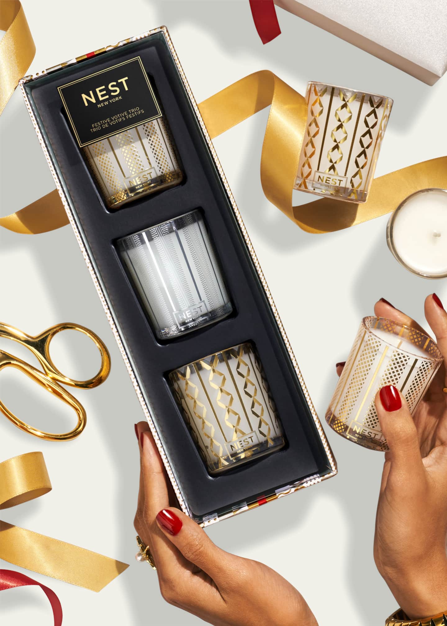 NEST New York Festive Votive Trio Bergdorf Goodman