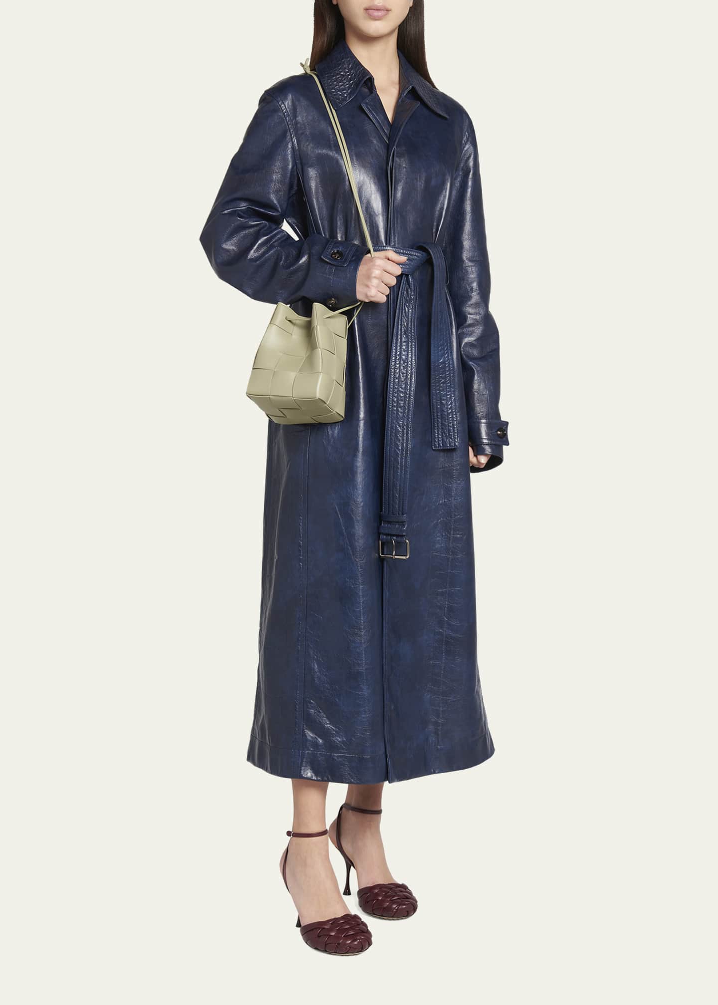 Bottega Veneta Cassette Intrecciato Leather Bucket Bag Image 5 of 5