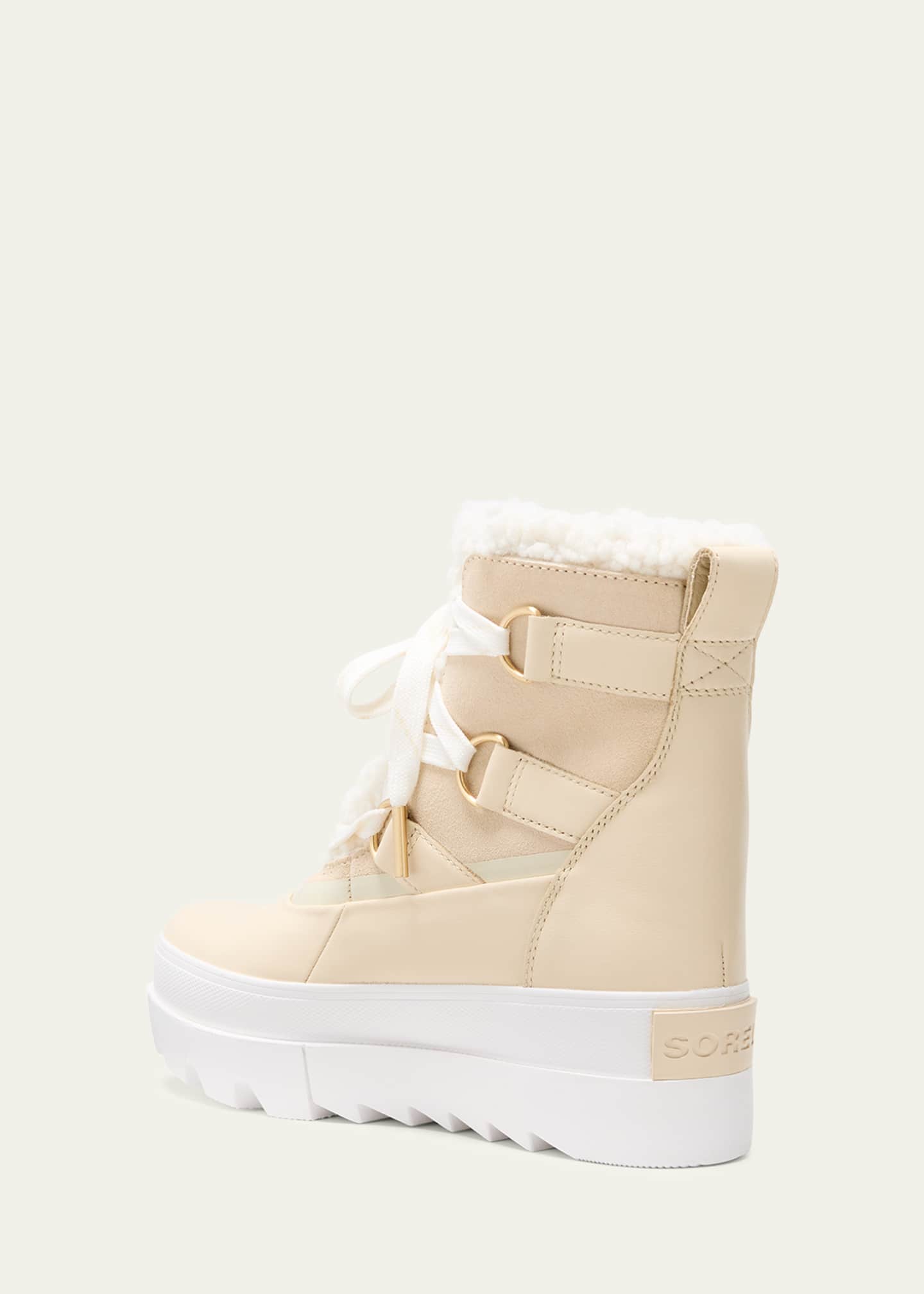 Sorel faux fur snow boots on sale