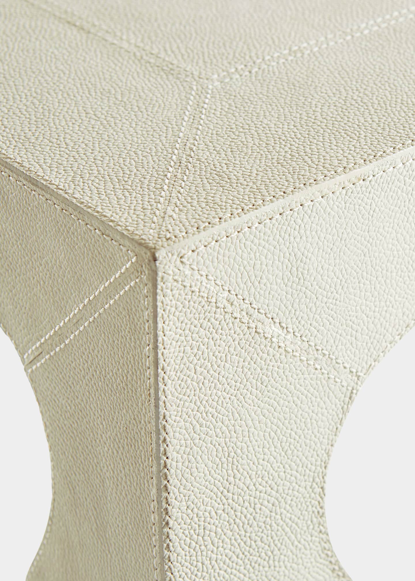 Jonathan Adler Flow Leather Clad Cocktail Table Image 3 of 3