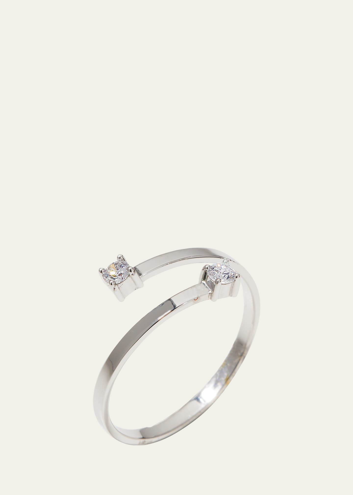 Lana Solo Double Diamond Ring Image 3 of 4