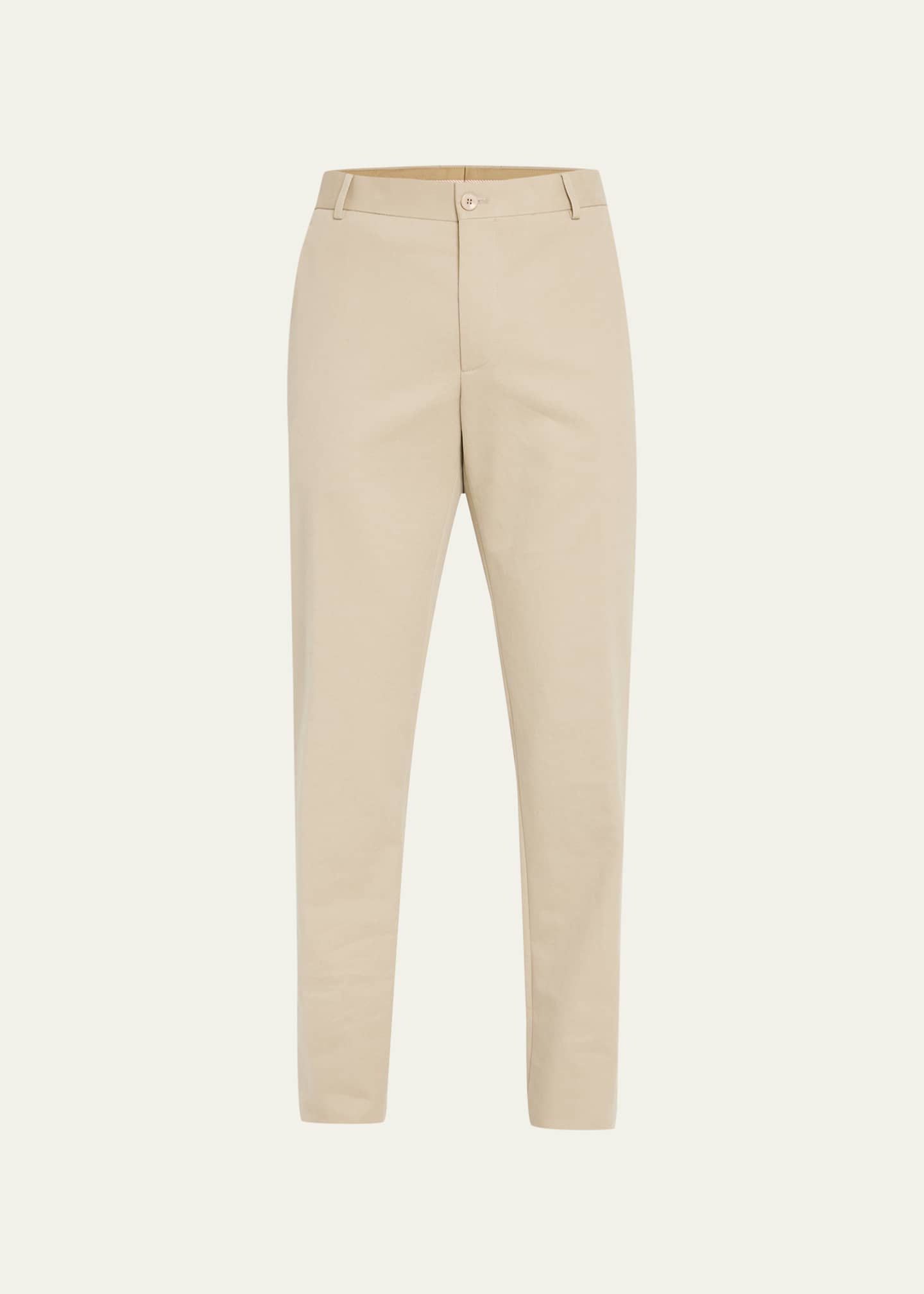 Loro Piana Men's Cotton Tricot Chino Trousers - Bergdorf Goodman