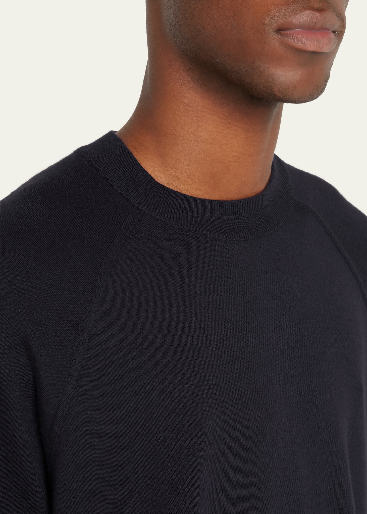 Loro Piana Men's Girocollo Balfour Crewneck Sweater Image 5 of 5