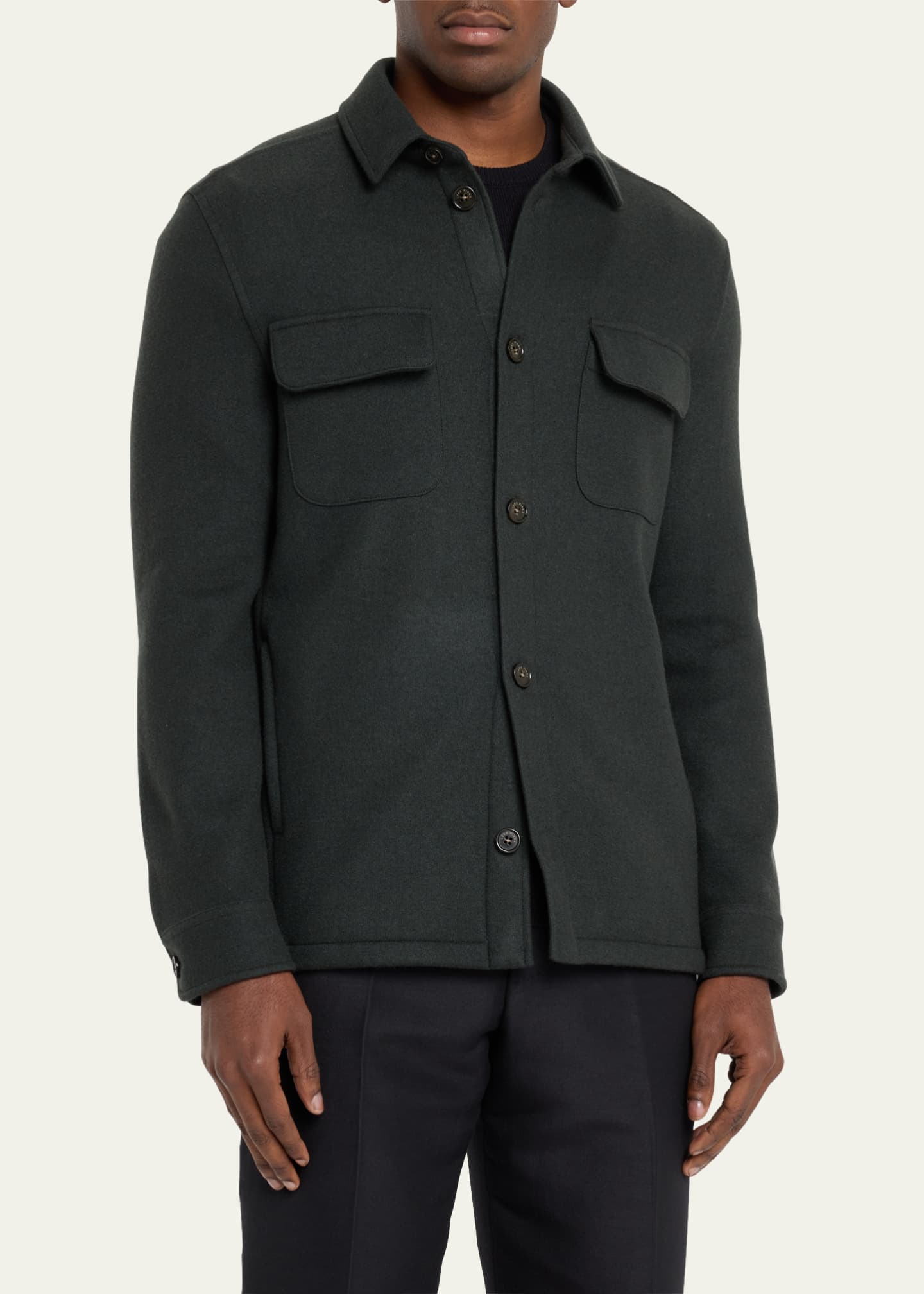 Mens on sale nylon overshirt